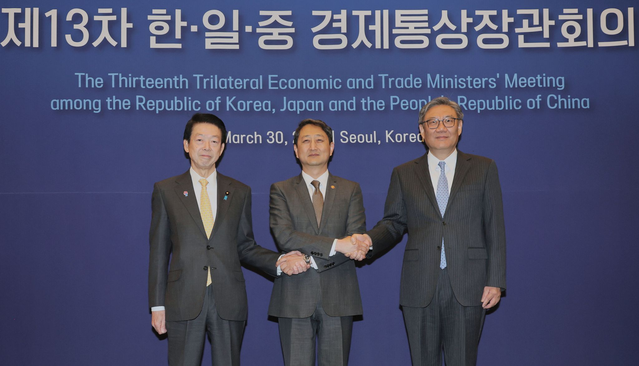 China, Japan, Südkorea reden vor US-Zöllen über Freihandel