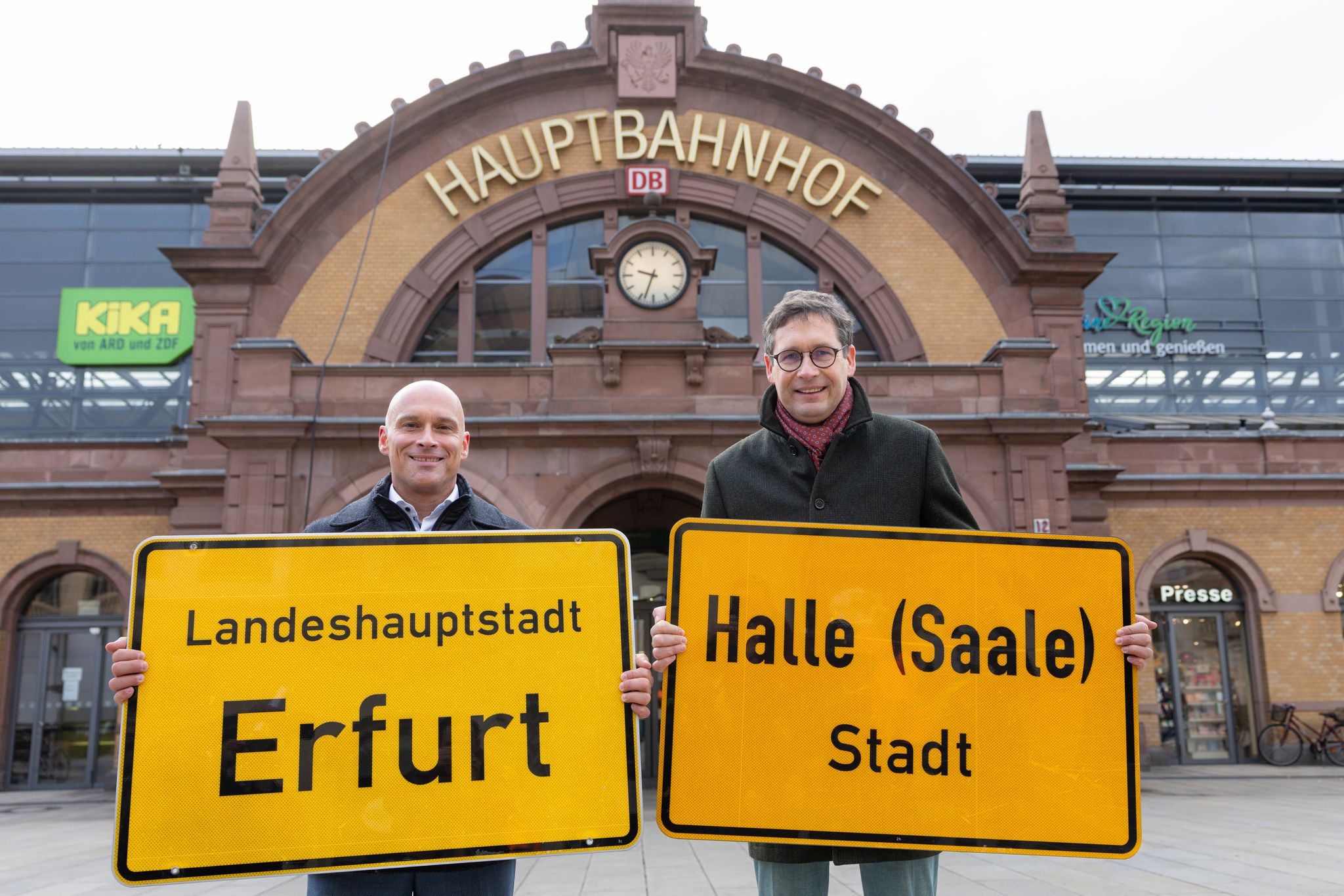 Erfurt oder Halle wollen Konzernzentrale der Deutschen Bahn