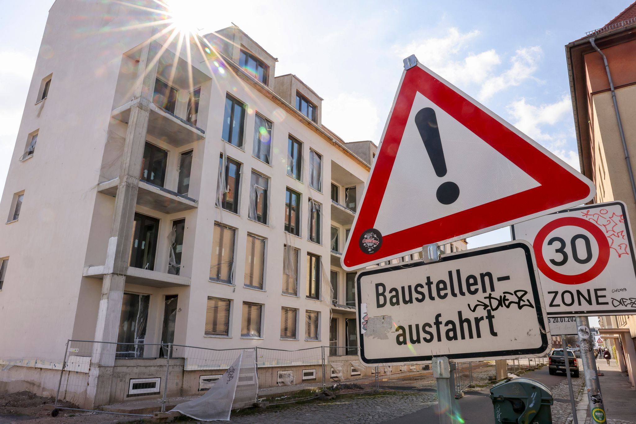 Hoffnung im Wohnungsbau: Mehr Baugenehmigungen