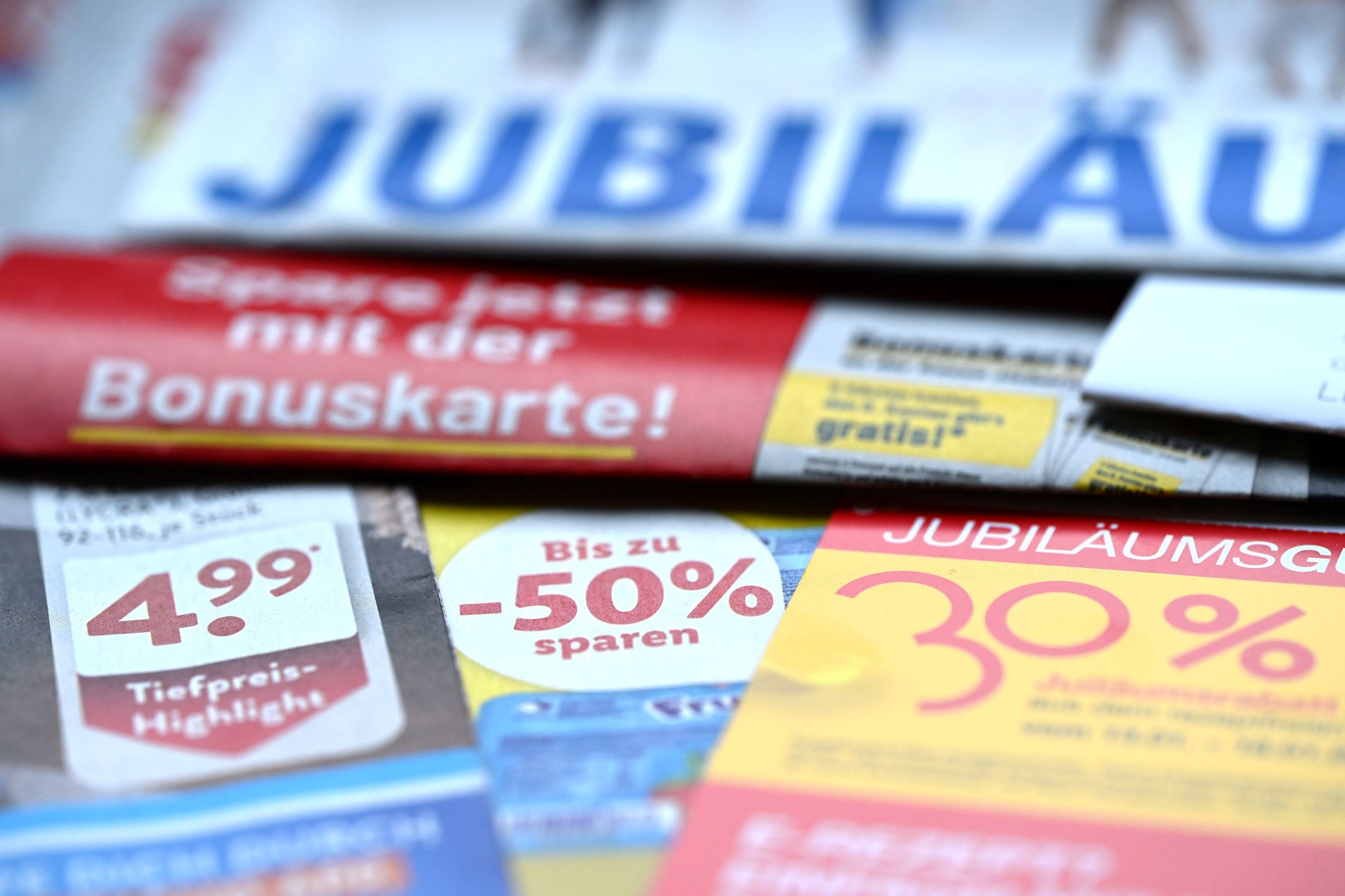 Kunden vermissen gedruckte Werbeprospekte