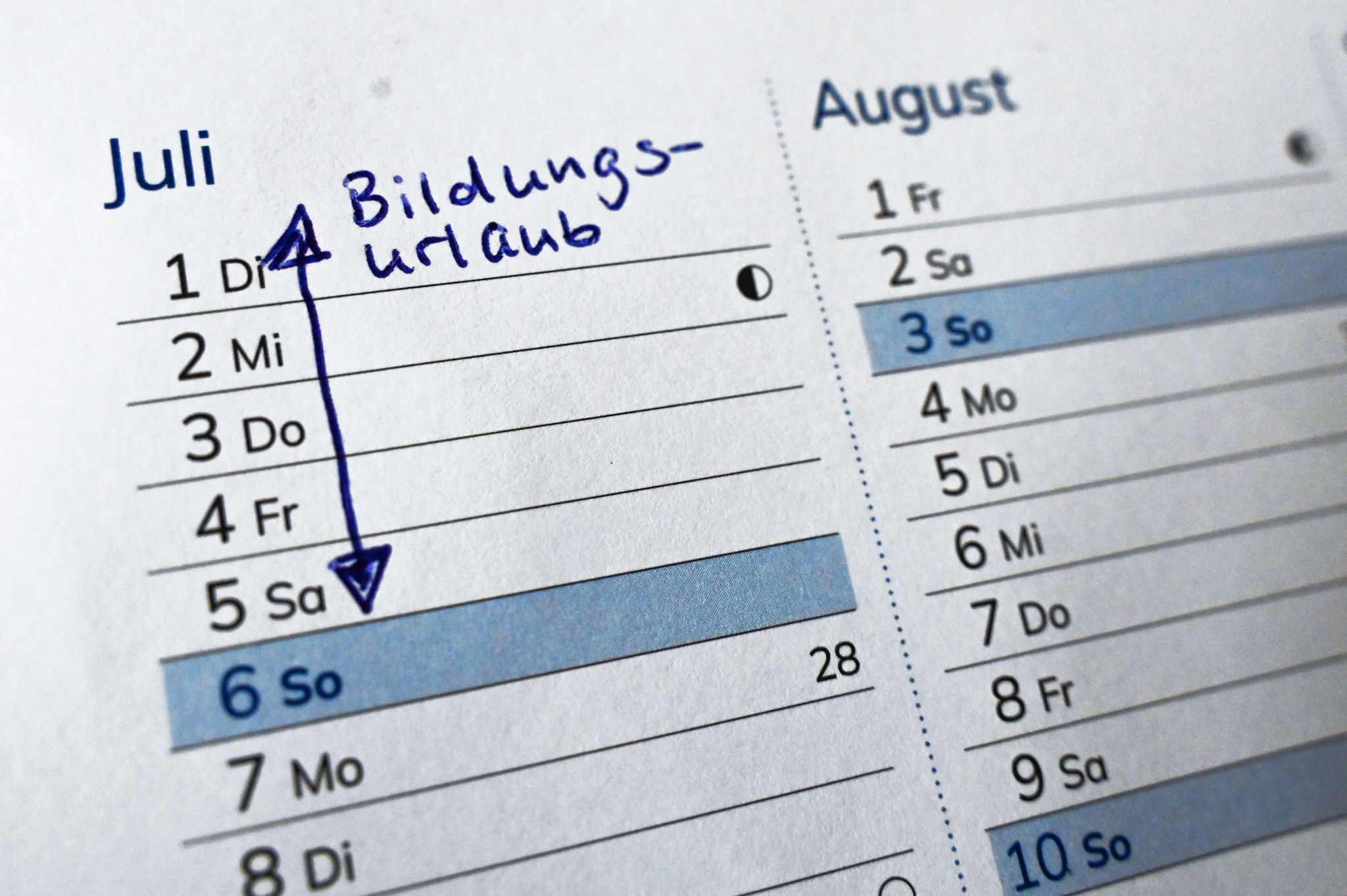 Nur wenige Arbeitnehmer nutzen Bildungsurlaub