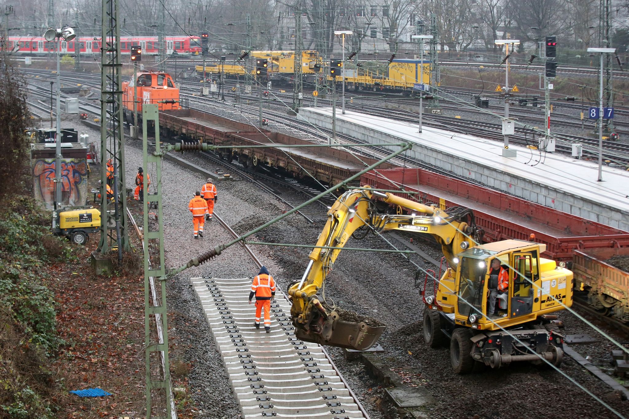 Bund: Sanierungsstau im Schienennetz hält sich
