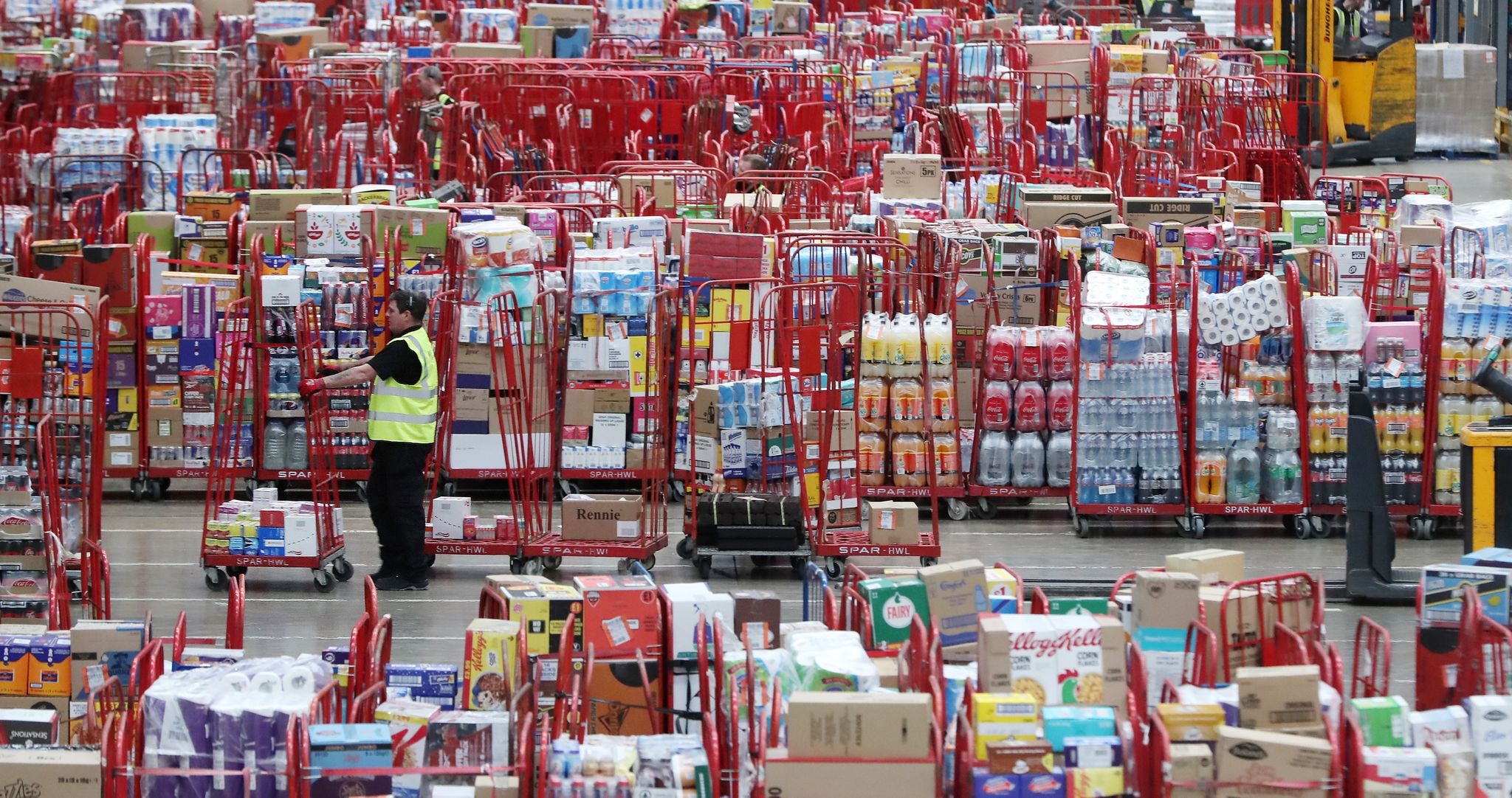 Logistikverband vor drohendem Brexit-Chaos: Lager sind voll
