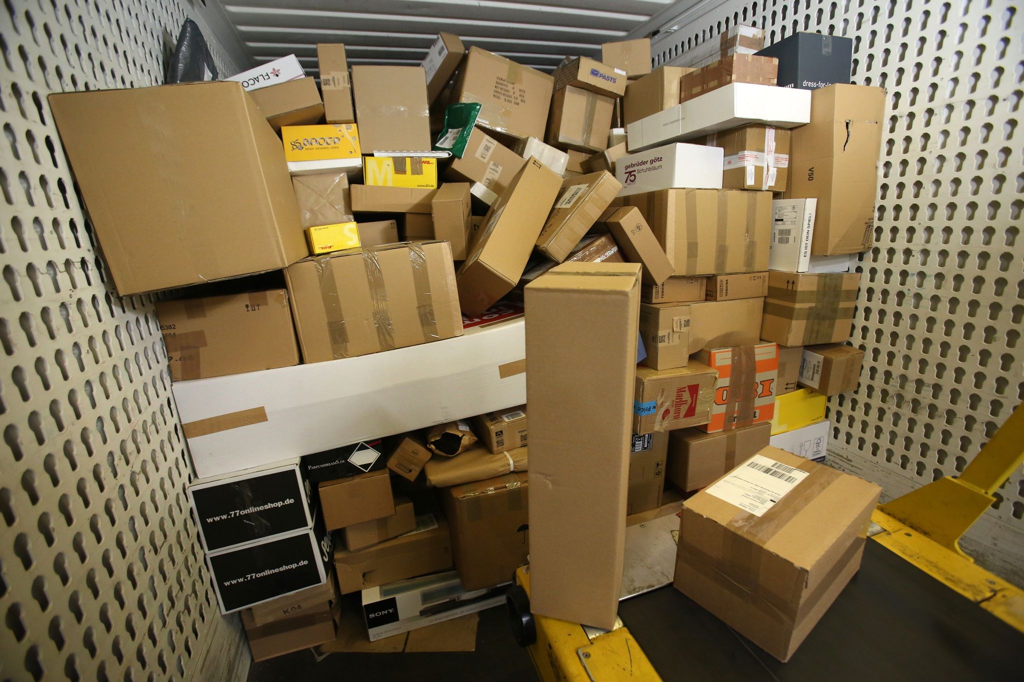 Unzufriedenheit mit Paketdiensten wird größer