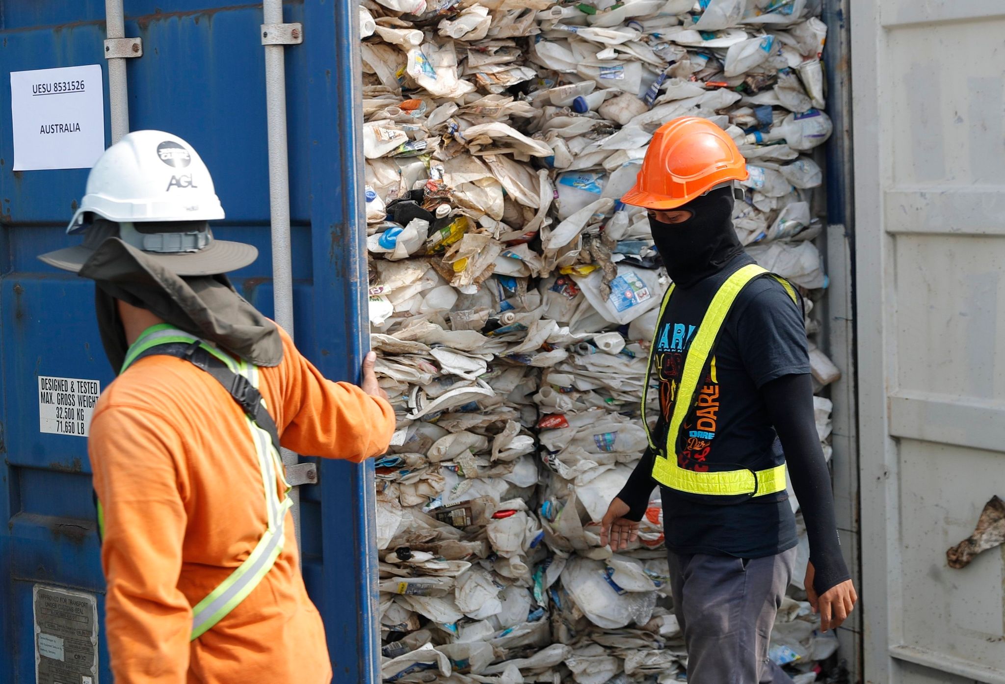 Plastikmüll-Exporte ins Ausland gesunken