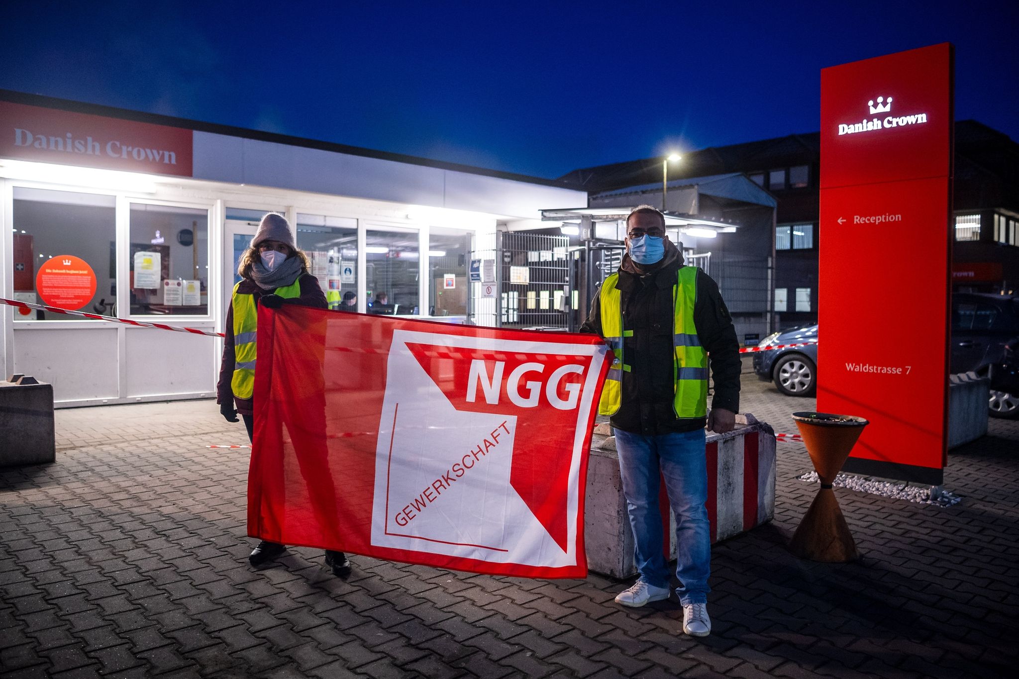 Warnstreiks in der Fleischindustrie