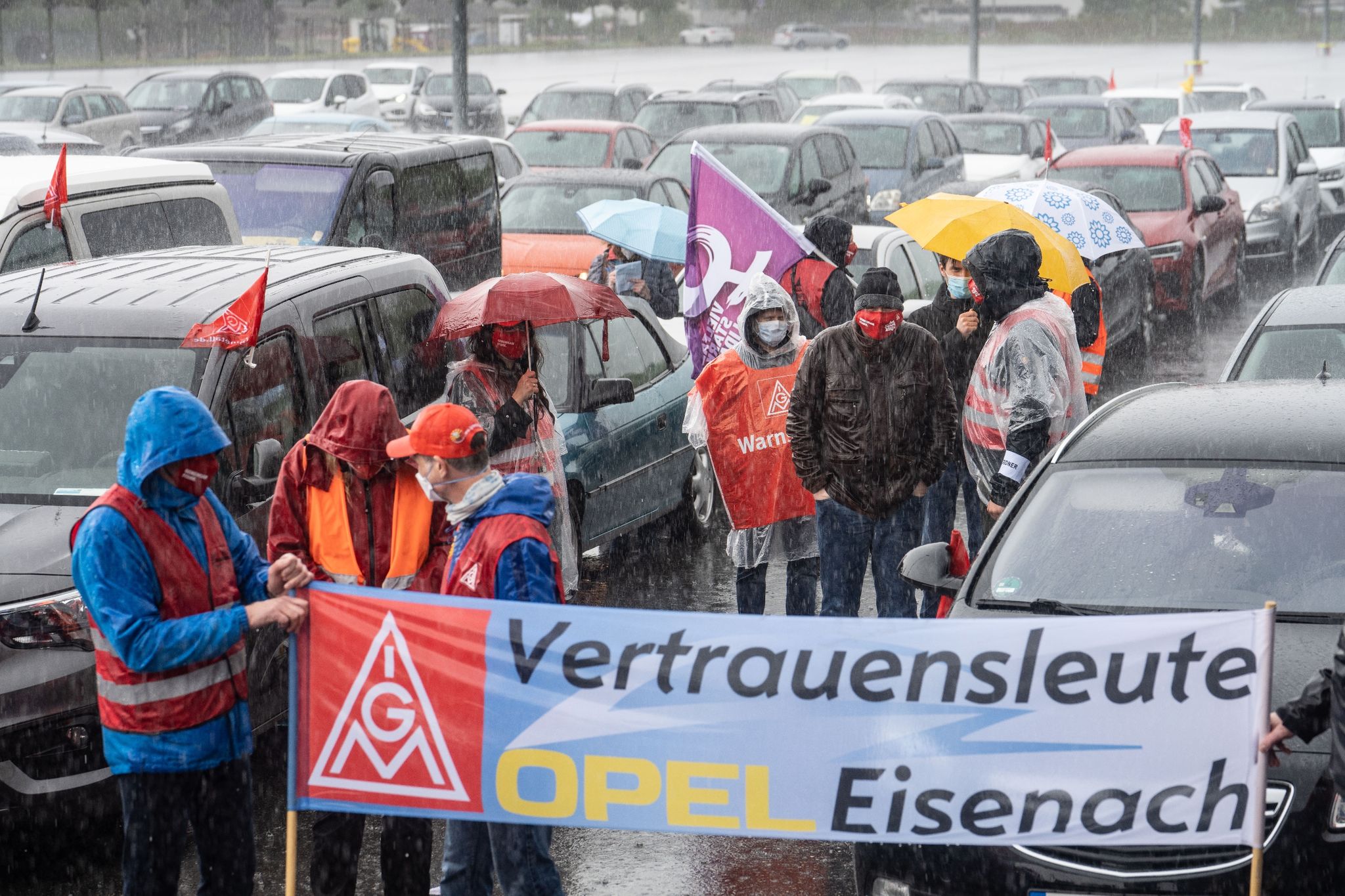 IG Metall protestiert gegen Druck auf Opel-Beschäftigte