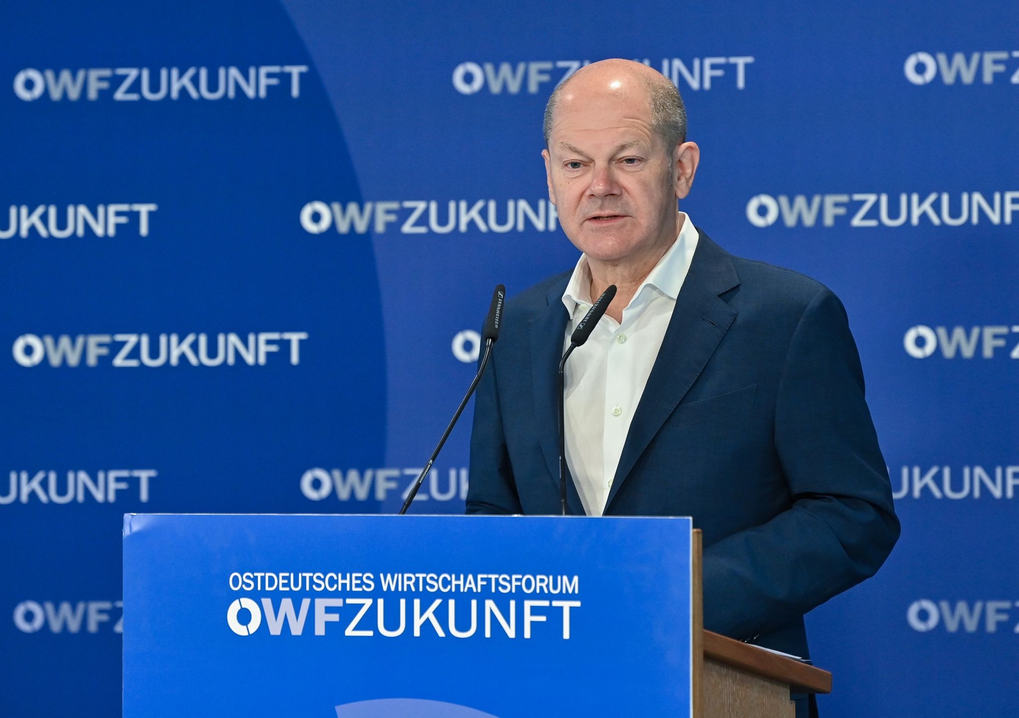 Scholz: Aufbruch Ost statt Nachbau West