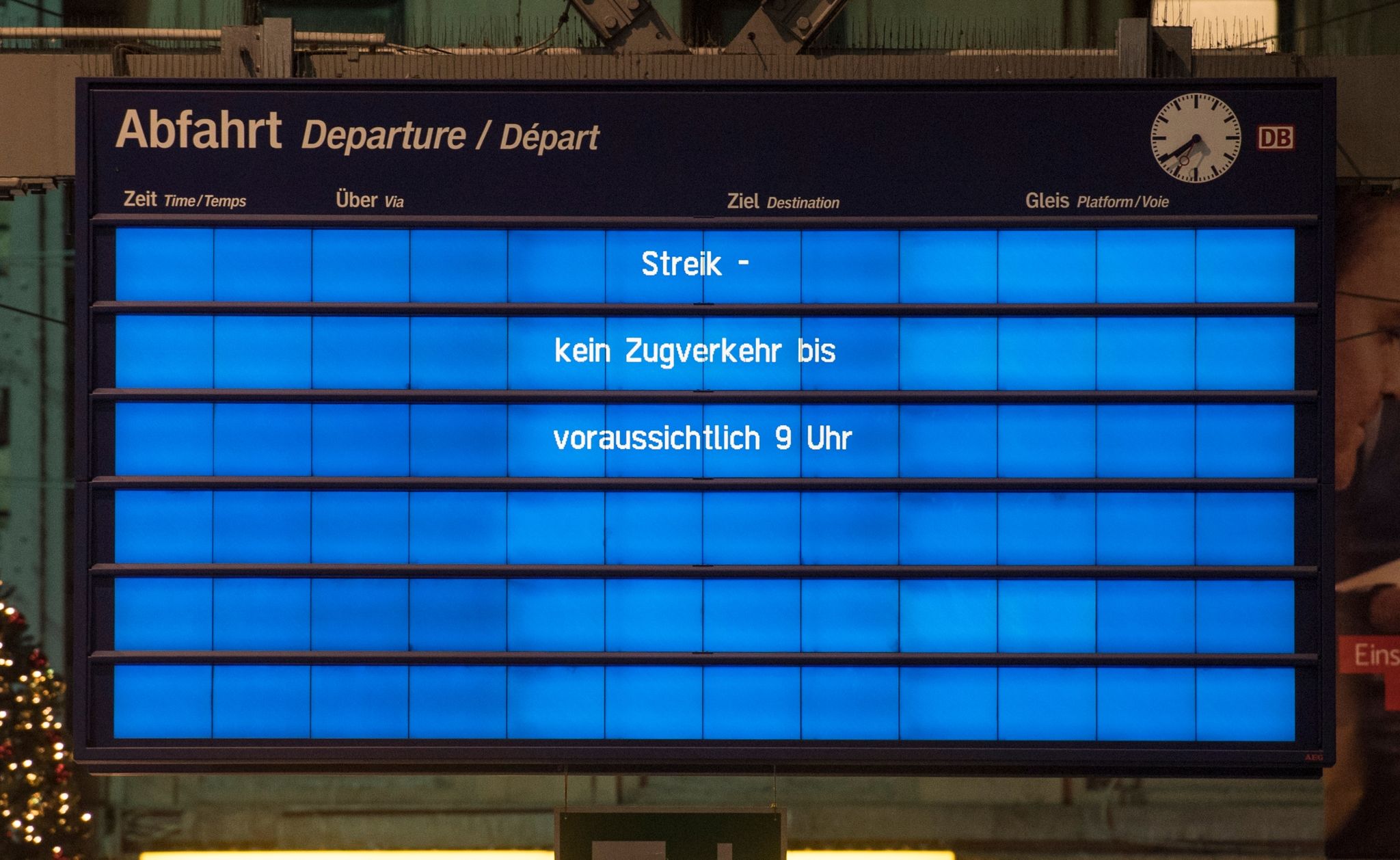 Bei Bahn droht weiter Streik