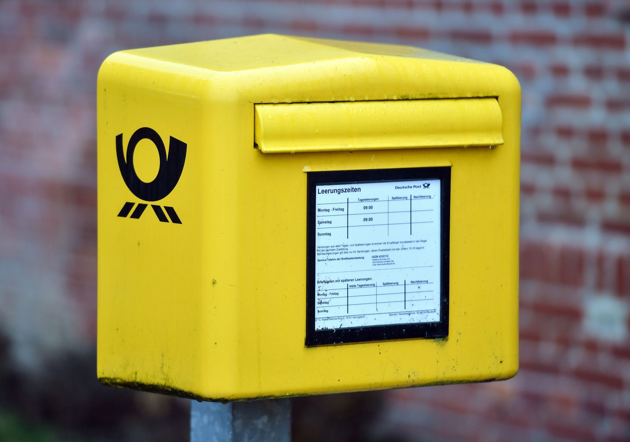 Post rechnet wieder mit mehr Postkarten
