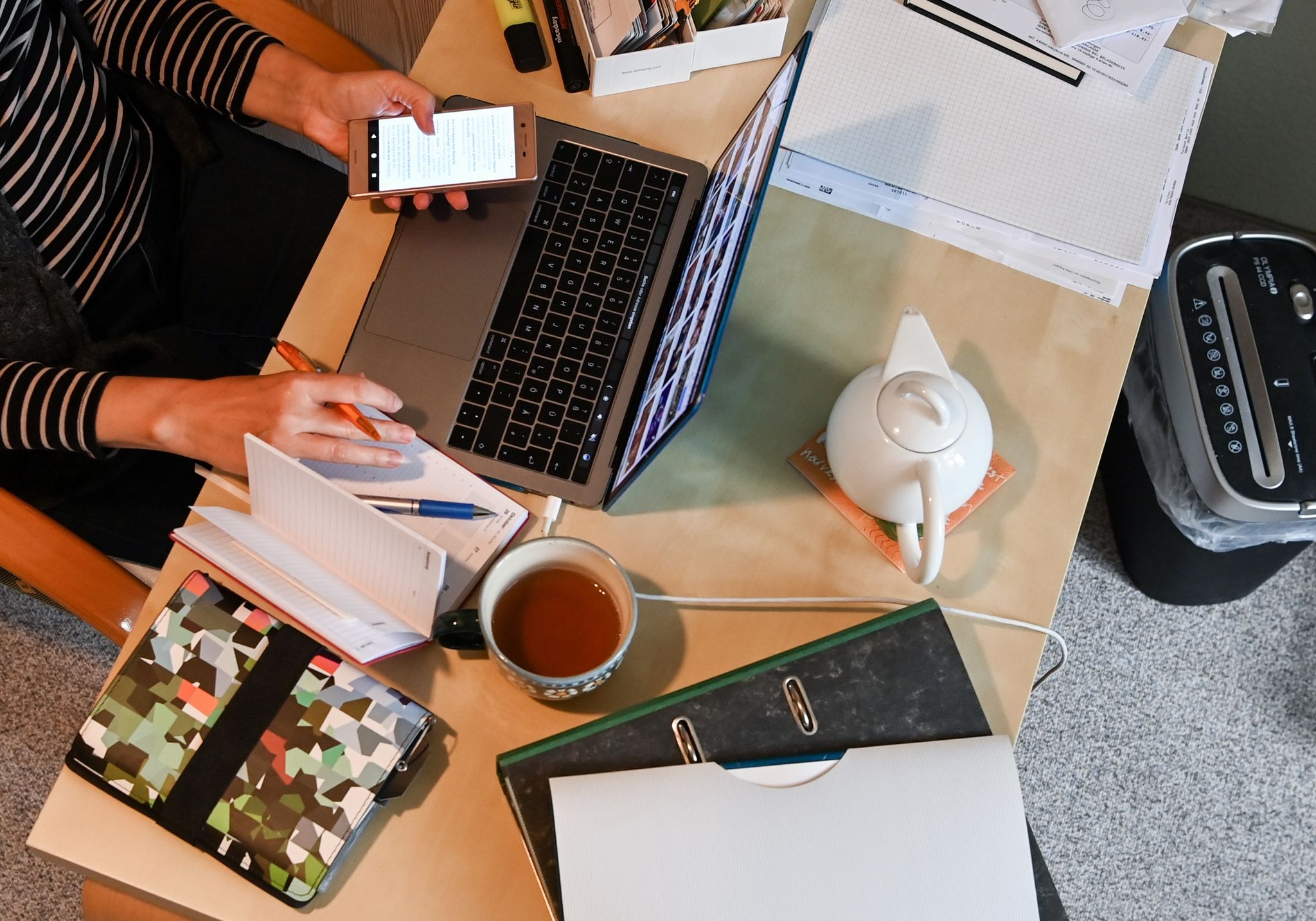 Fast zwei Drittel für fortgesetzte Homeoffice-Option
