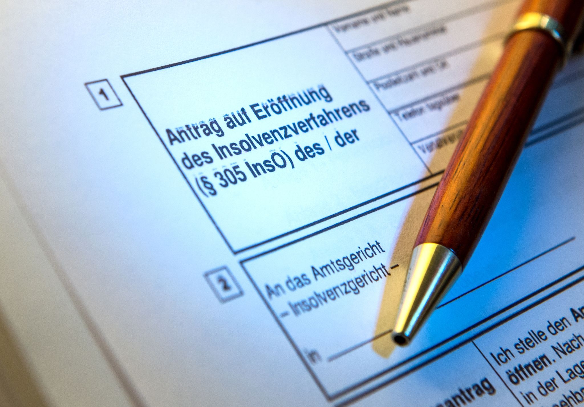 Noch kein Anstieg der Unternehmensinsolvenzen erkennbar