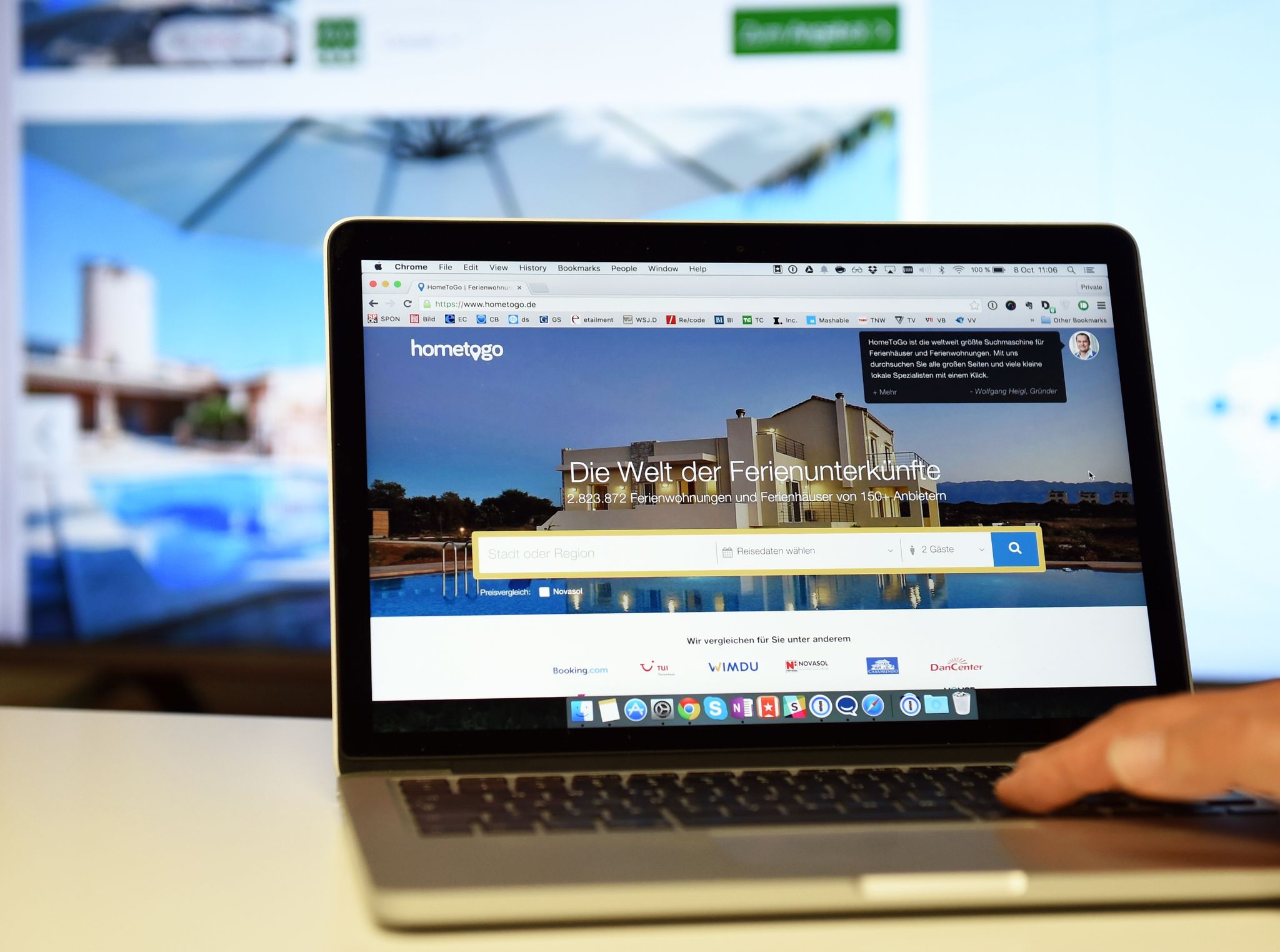 HomeToGo geht mit Milliardenbewertung an die Börse