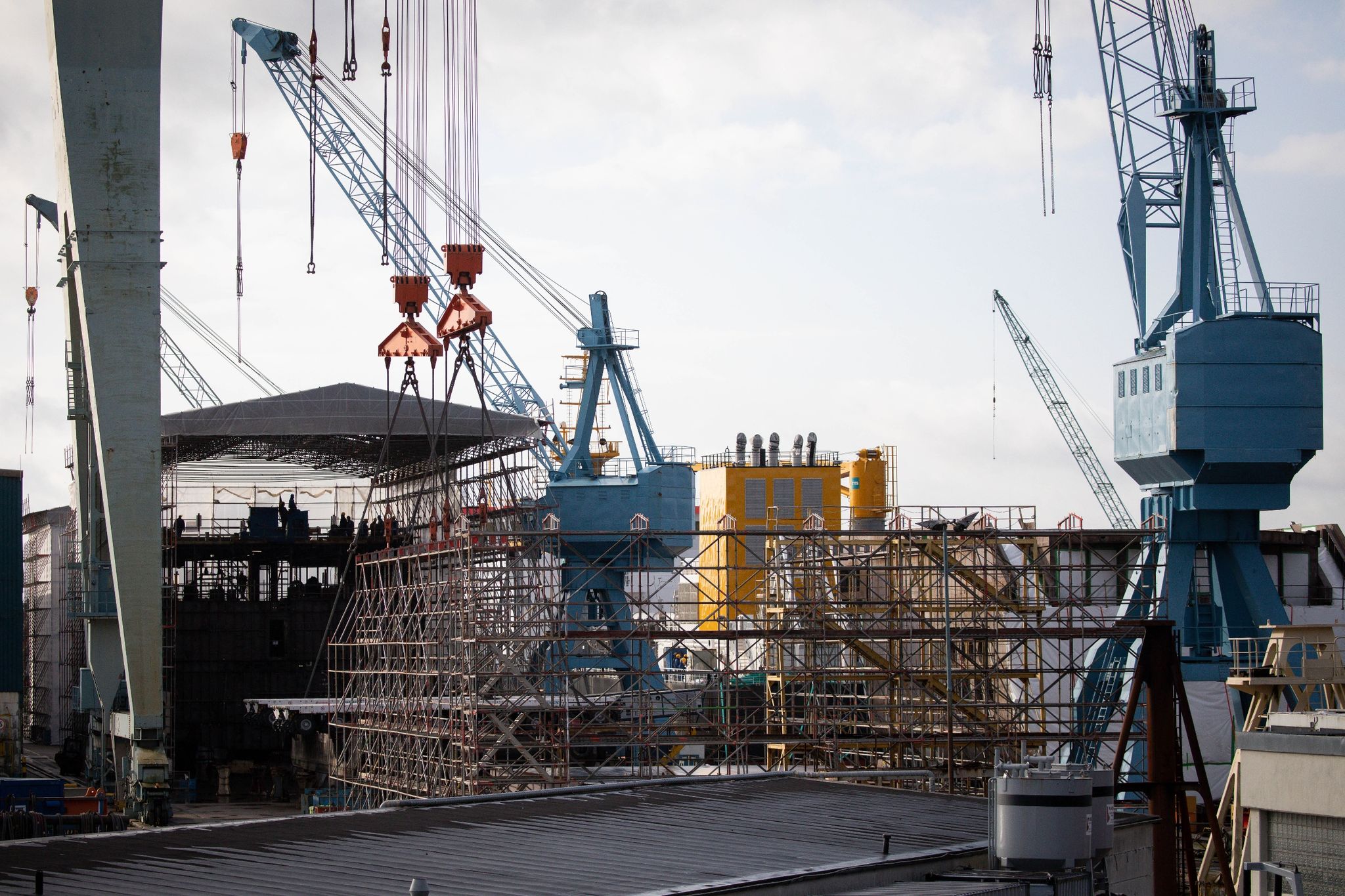 Hamburger Werft Pella Sietas kündigt Insolvenzantrag an
