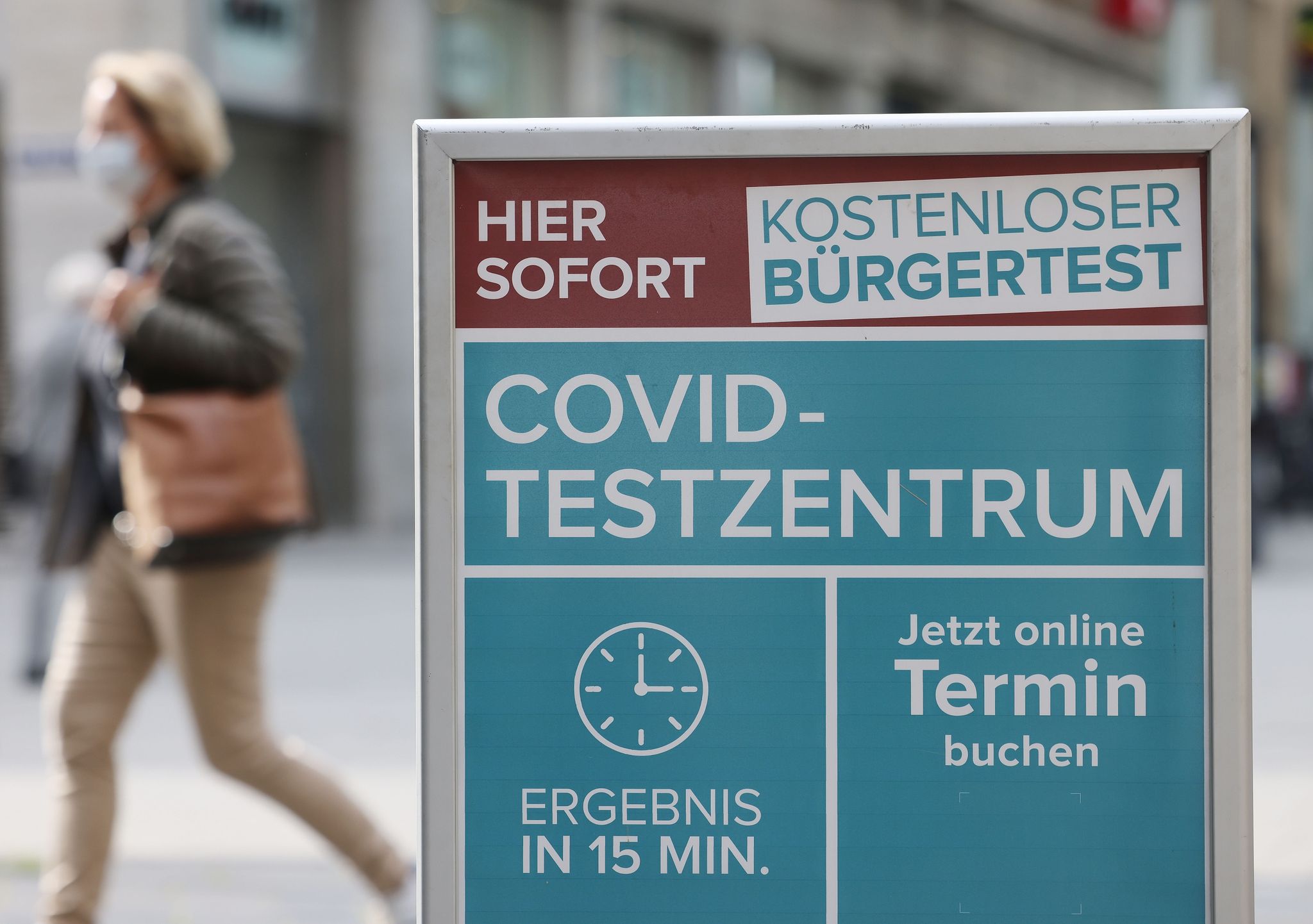 Zahl der Corona-Testzentren in Deutschland sinkt