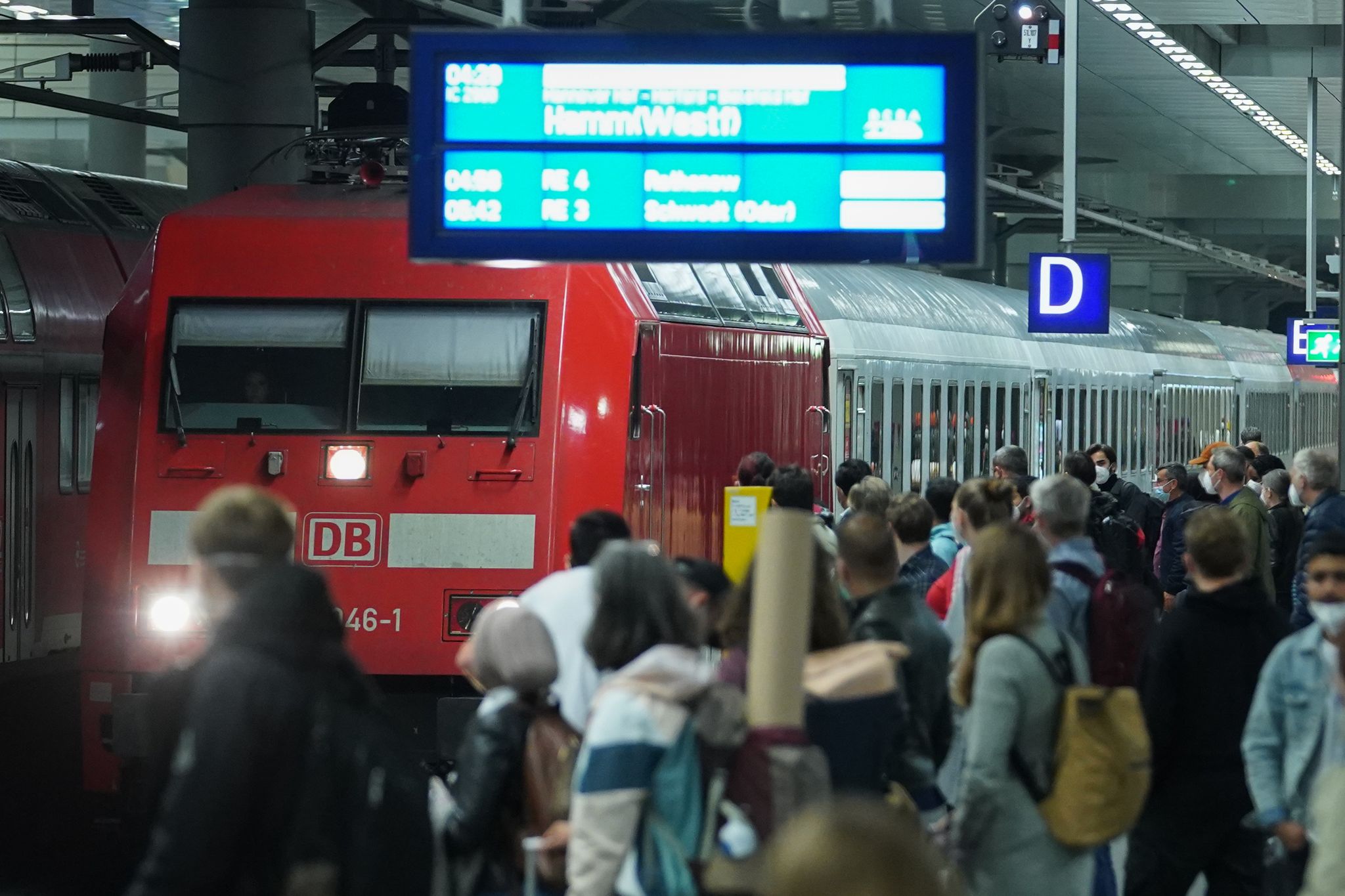 Bahn-Gewerkschaft EVG stellt neue Tarifforderungen