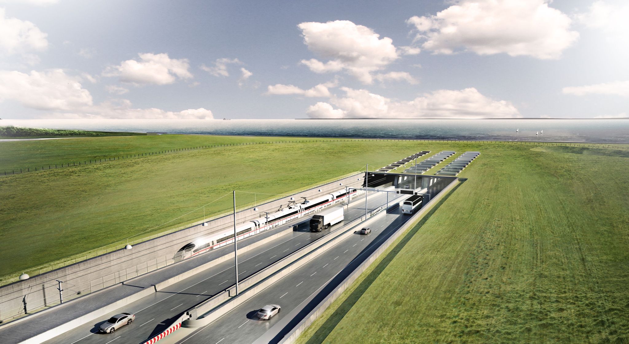Arbeiten für Ostseetunnel in vollem Gange