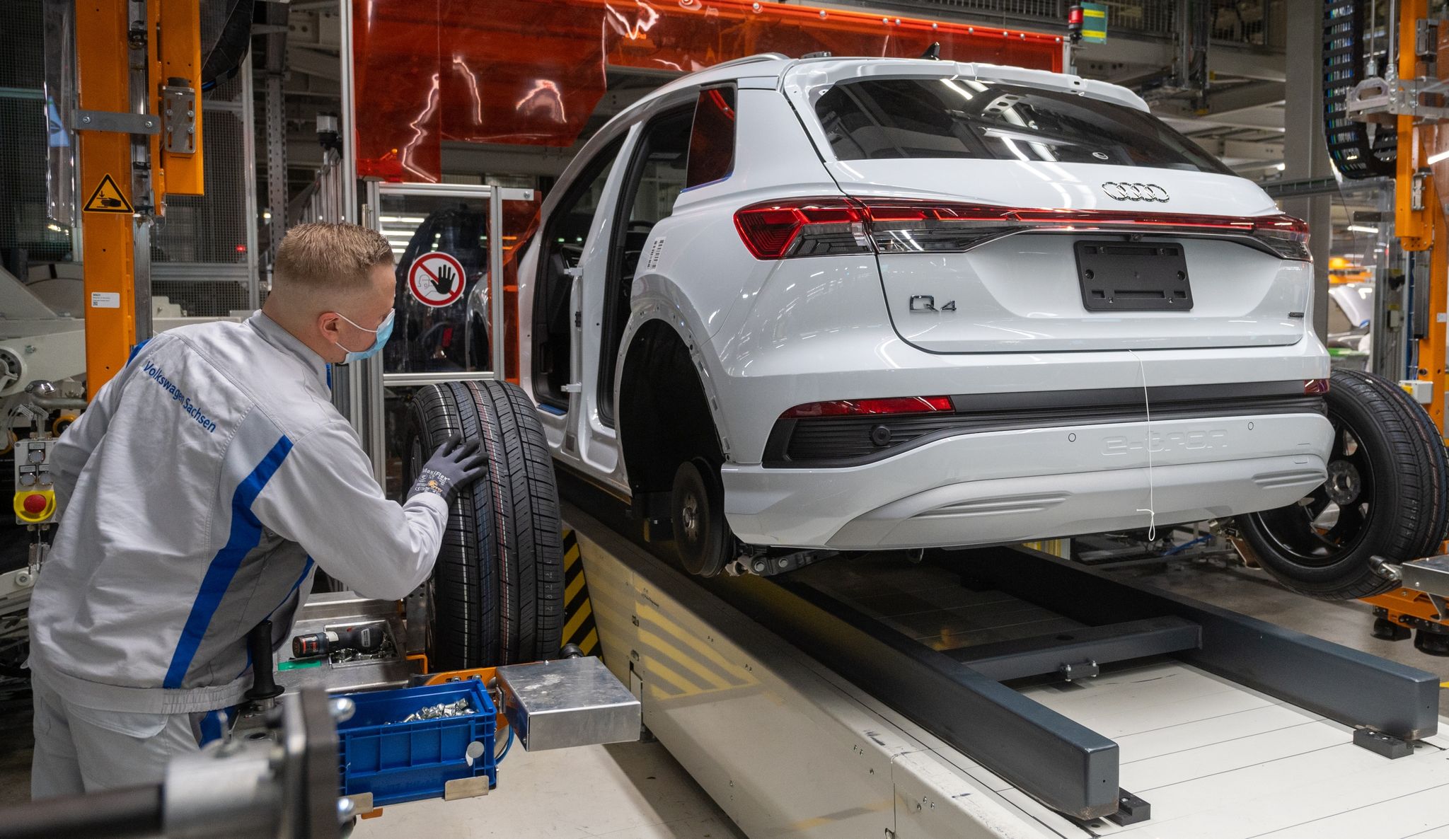 Audi produziert die meisten E-Fahrzeuge im VW-Werk Zwickau