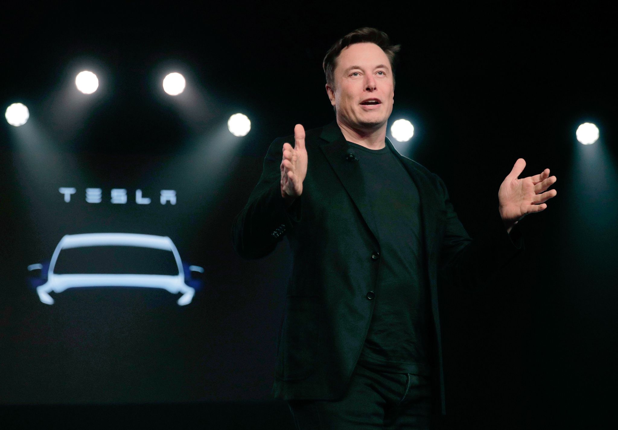 Elon Musk spricht als Überraschungsgast bei VW-Tagung