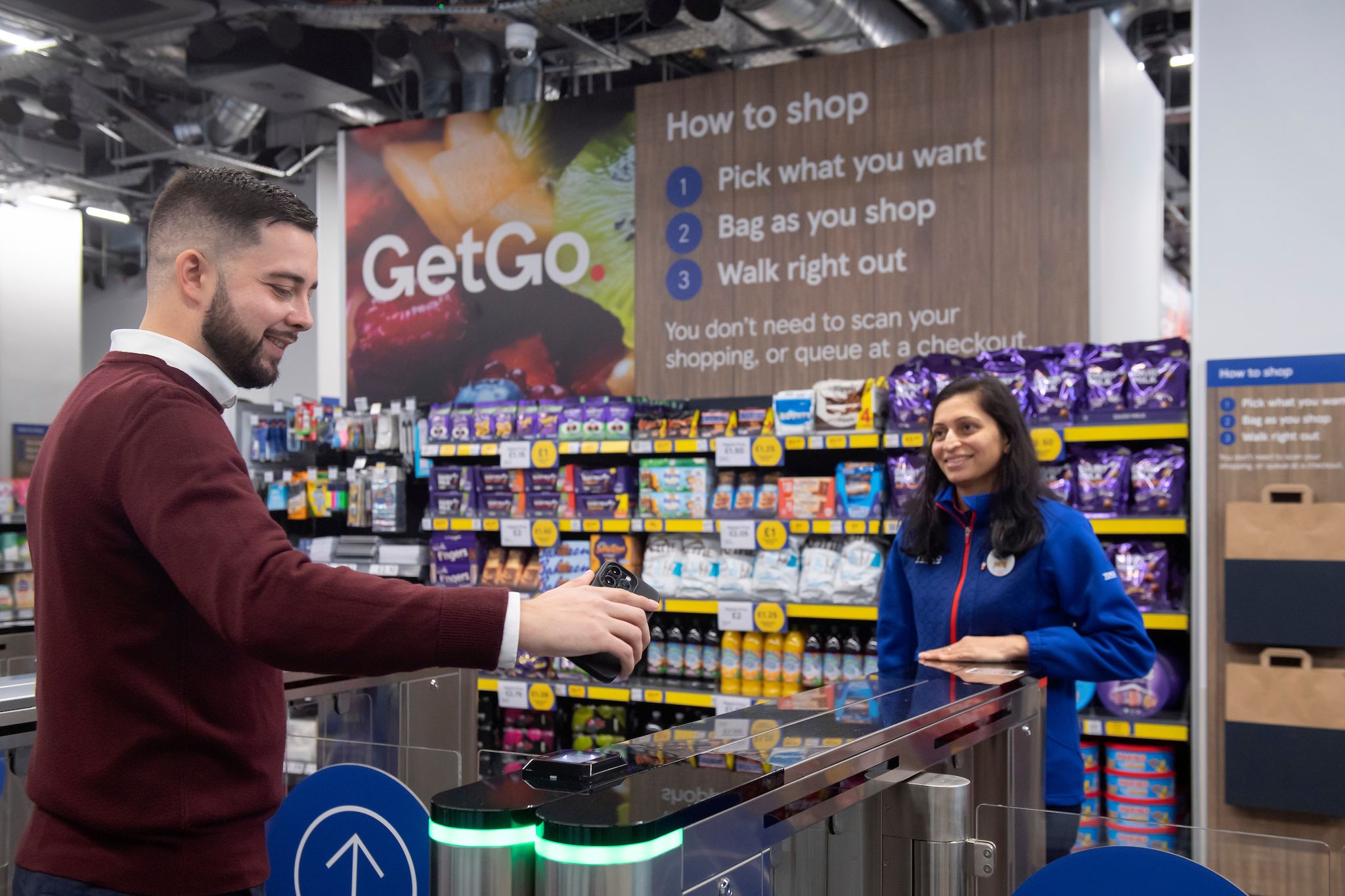 Tesco eröffnet ersten Supermarkt ohne Kassen