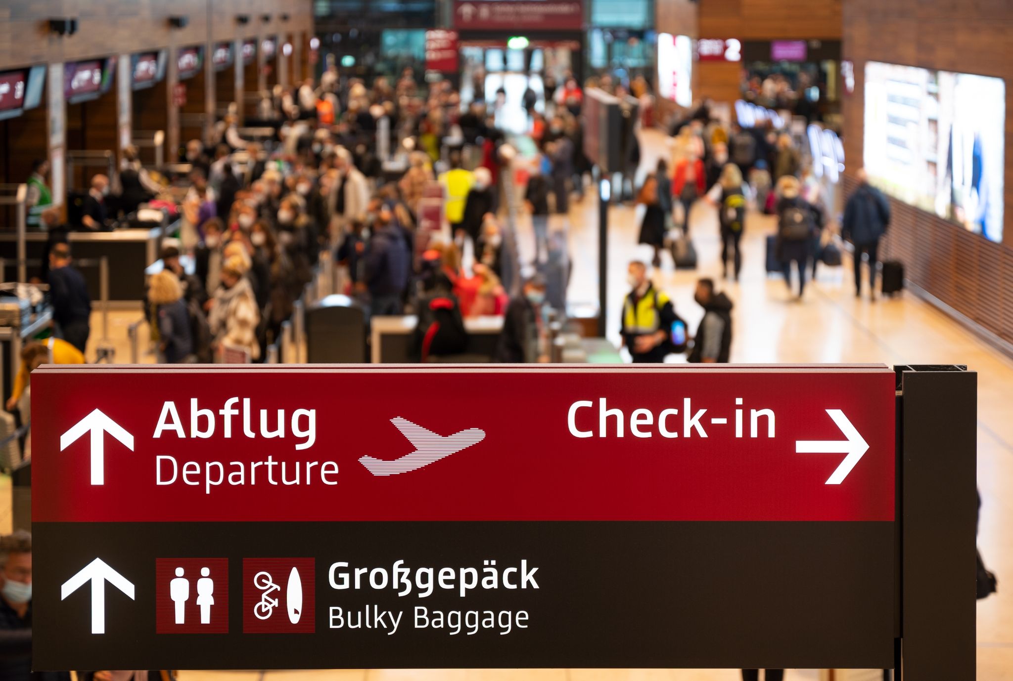 Rückreiseverkehr am Flughafen BER ohne größere Probleme