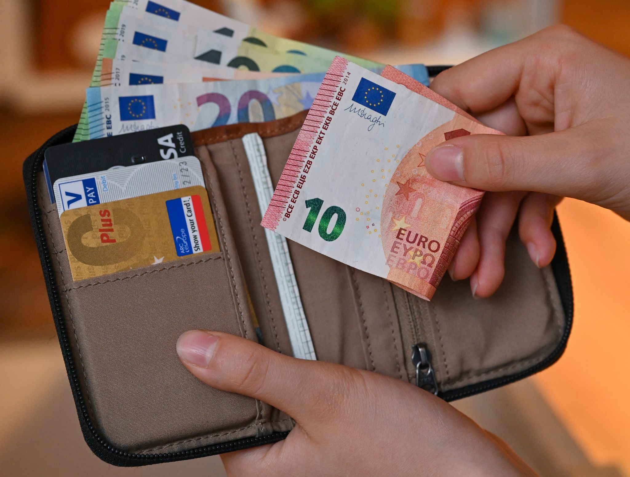 Menschen halten ihre Finanzen für so gut wie vor Corona