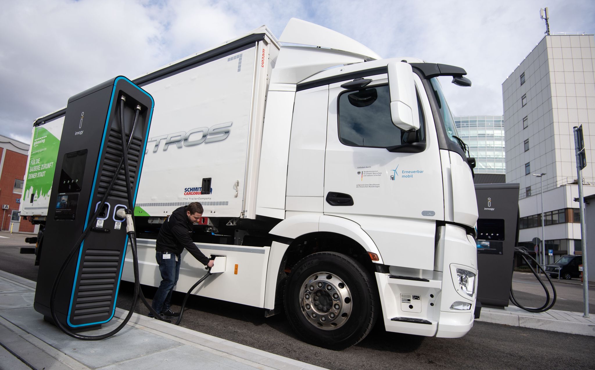 Fraunhofer: Reichweite von E-Lastwagen genügt oft schon