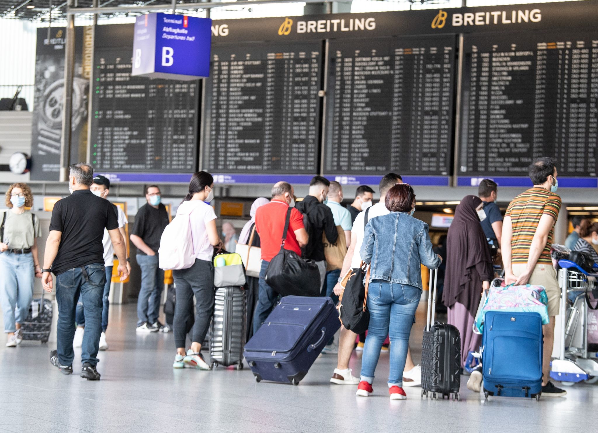 Frankfurter Flughafen 2021 mit 25 Millionen Passagieren
