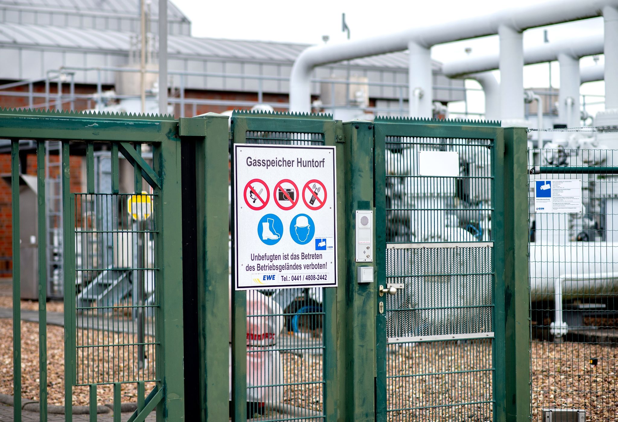 Ungewöhnlich leere Gasspeicher in Deutschland
