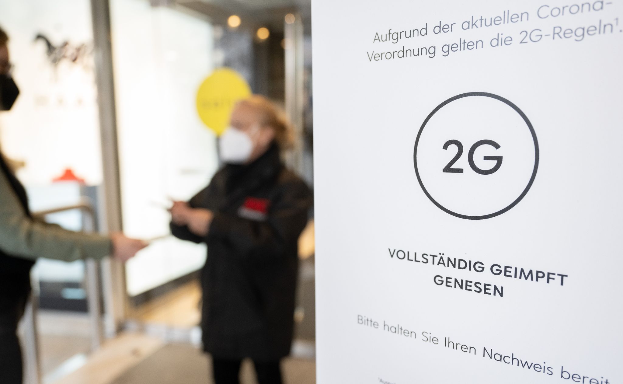 Lebensmittelketten: Ende der 2G-Regel im übrigen Handel
