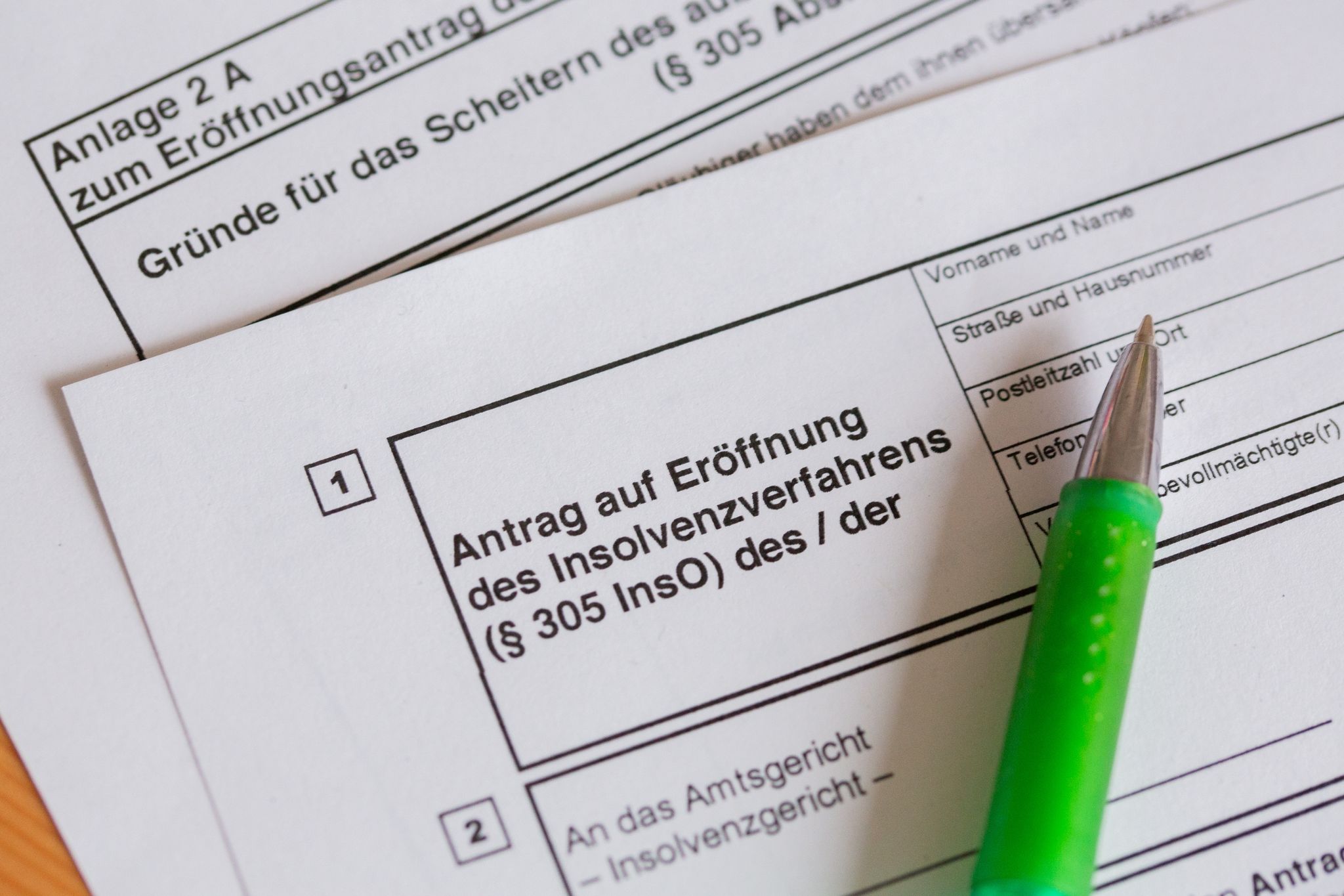 Erstmals seit zehn Jahren mehr Privatpleiten