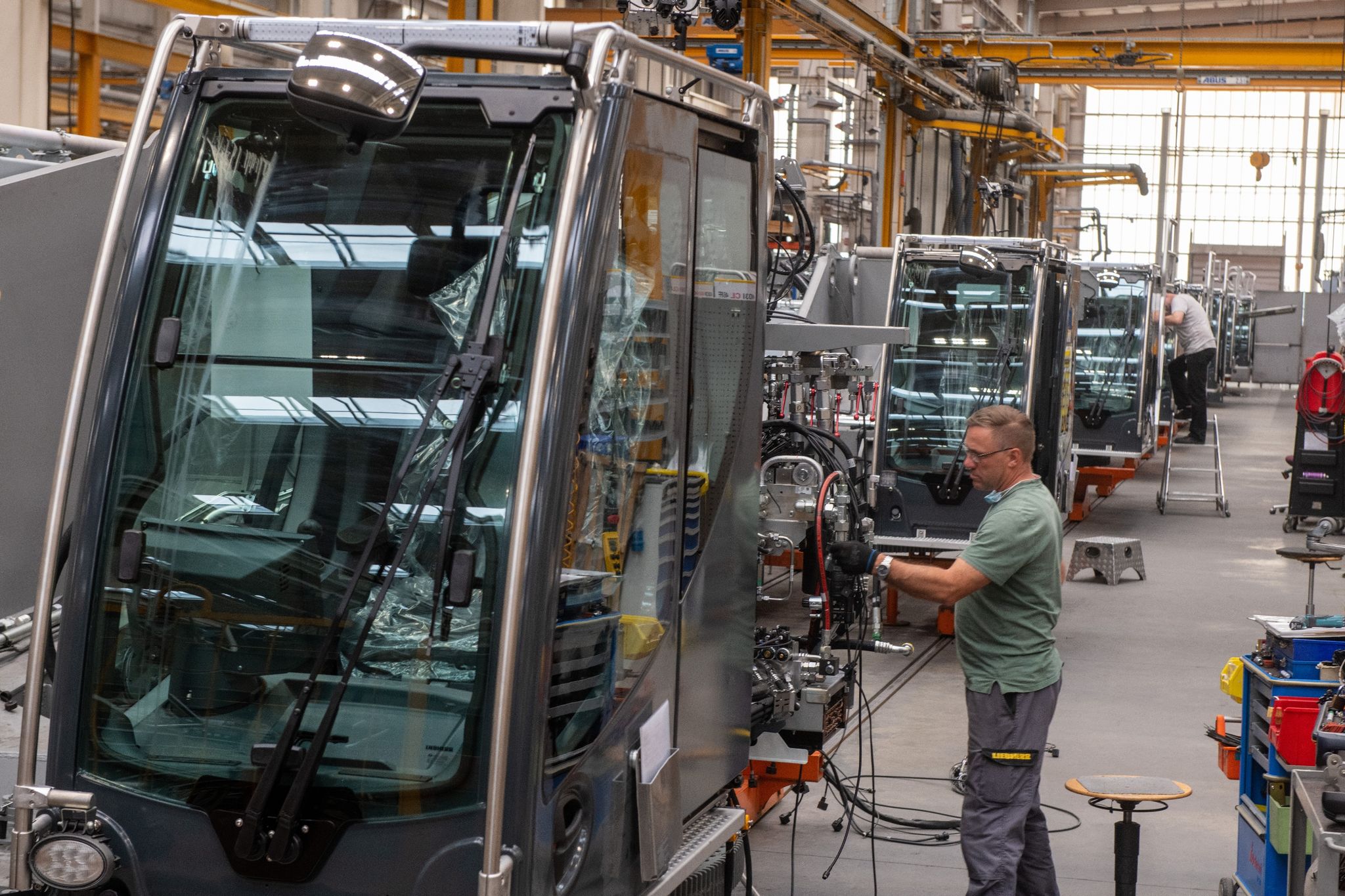 Maschinen-Exporte fast auf Vorkrisenniveau