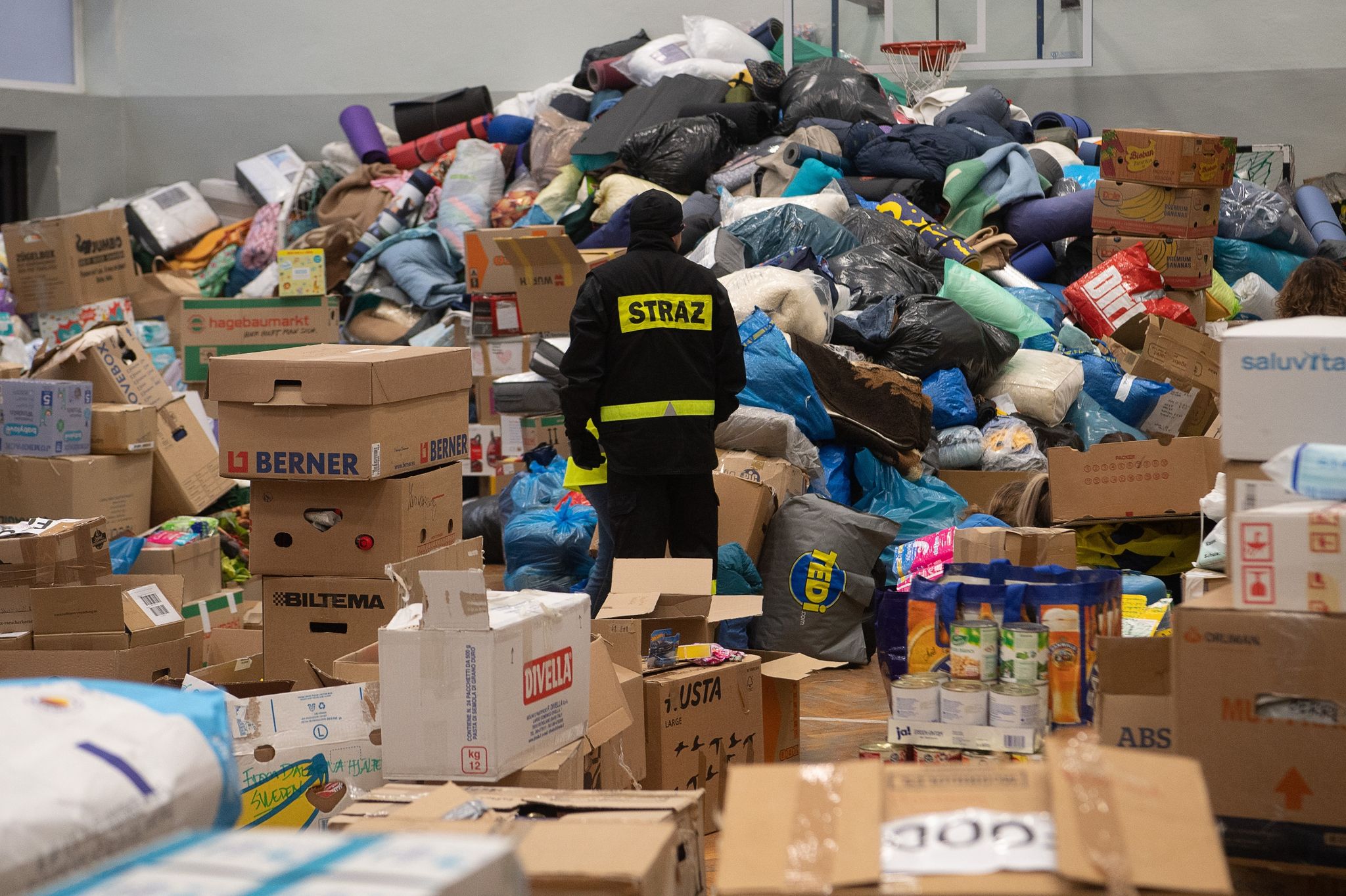 440 Tonnen Lebensmittelspenden in Ukraine geliefert