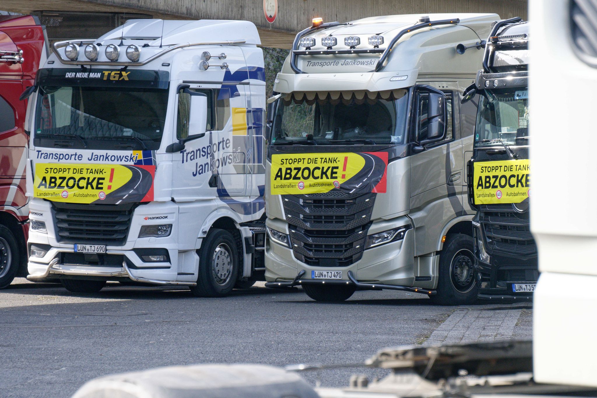 Lkw-Proteste in mehreren Bundesländern