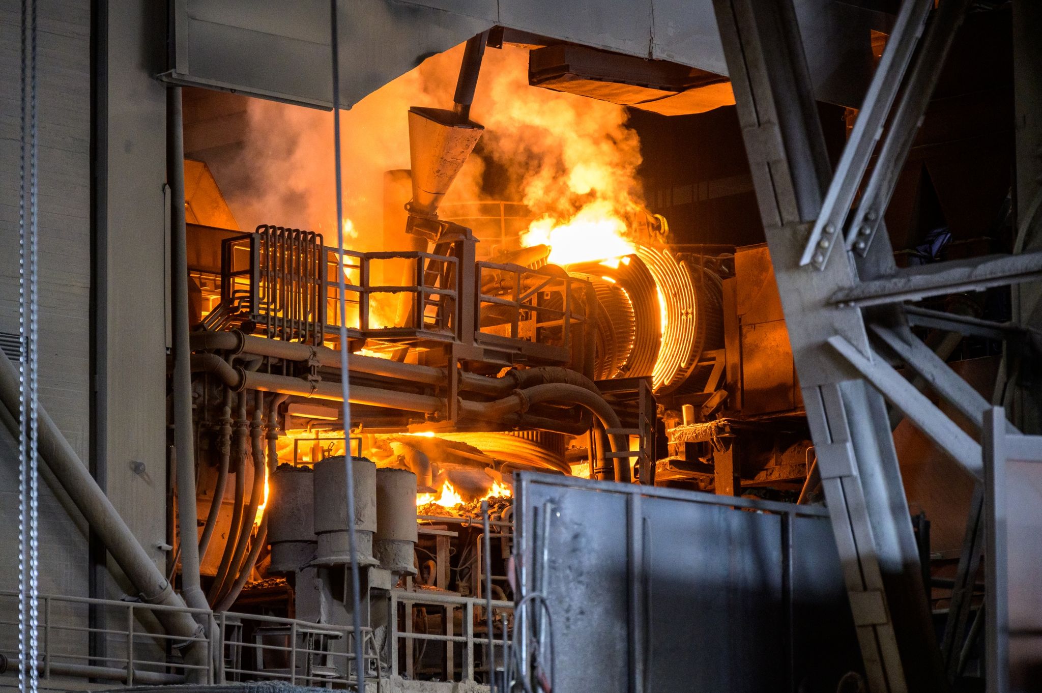 Industrieproduktion in Deutschland sinkt
