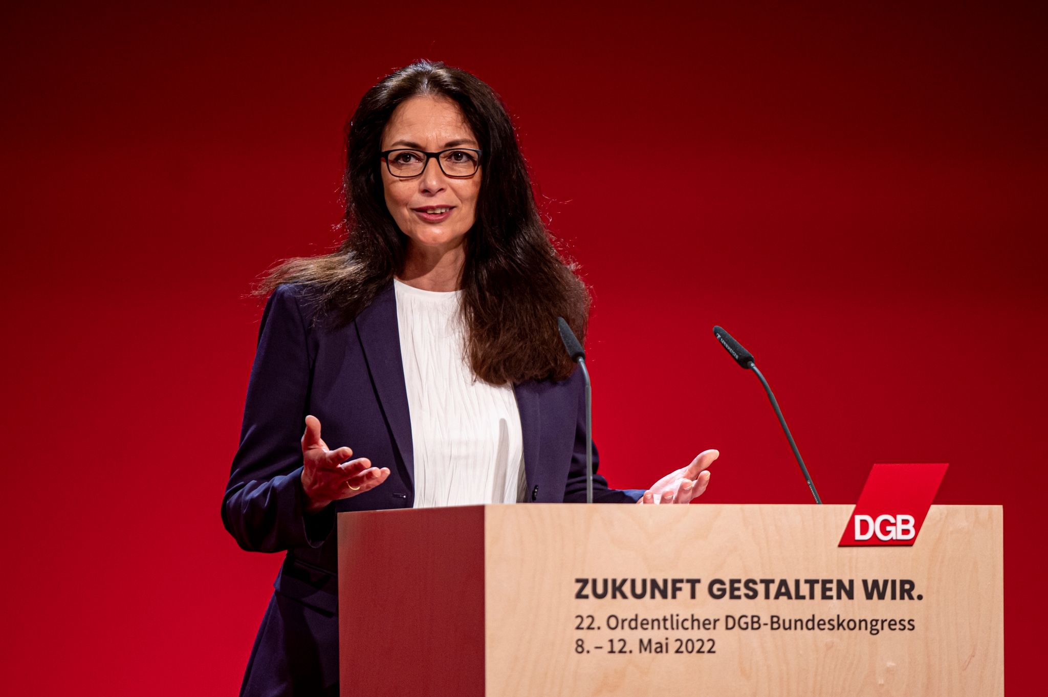 Yasmin Fahimi zur DGB-Chefin gewählt