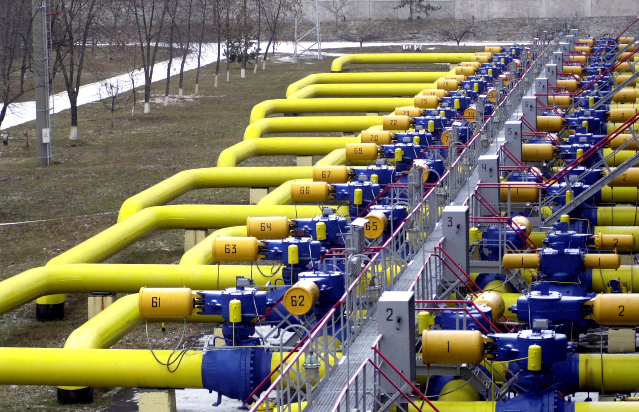 Ukraine reduziert Gas-Transit kriegsbedingt