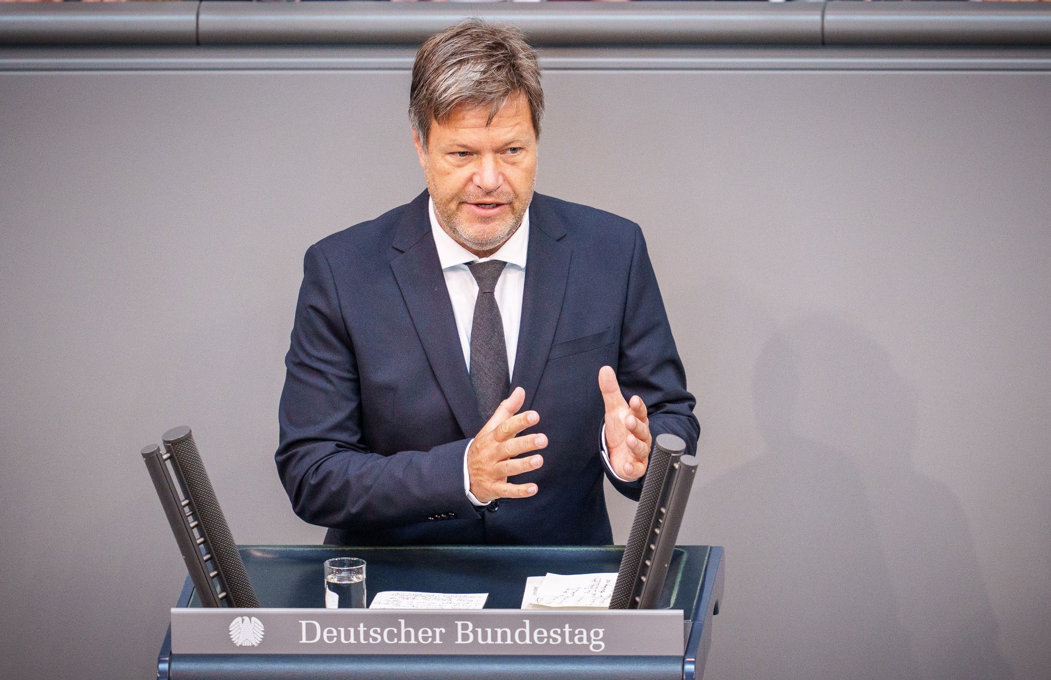 Habeck: Sind auf russische Energie-Sanktionen vorbereitet