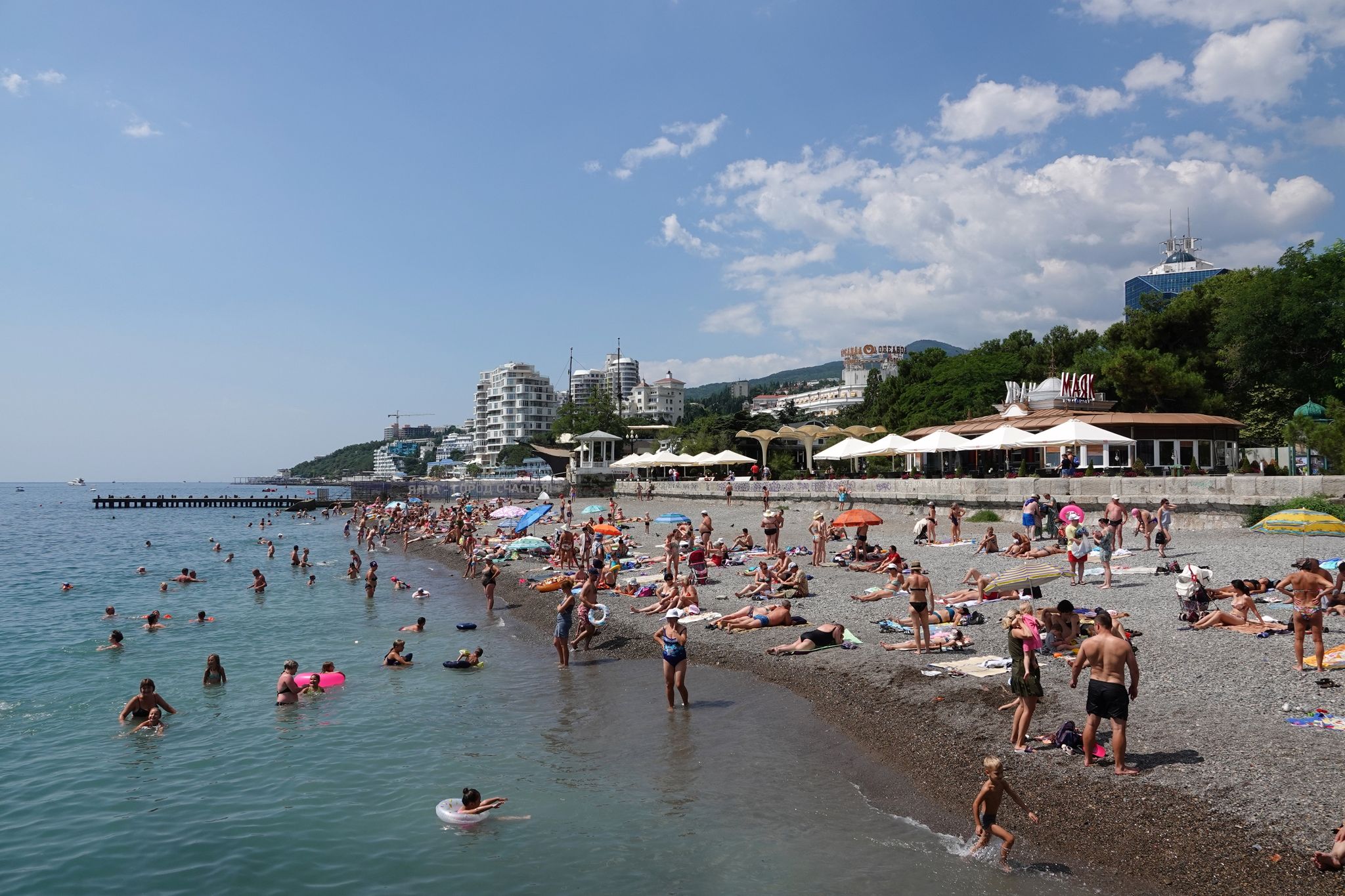 Viele Hotels auf der Krim bleiben wegen Ukraine-Kriegs zu
