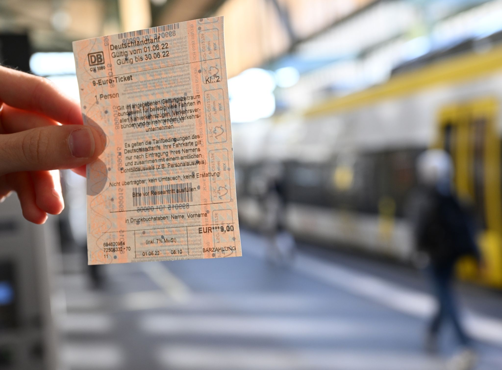 9-Euro-Ticket-Aktion reibungslos angelaufen