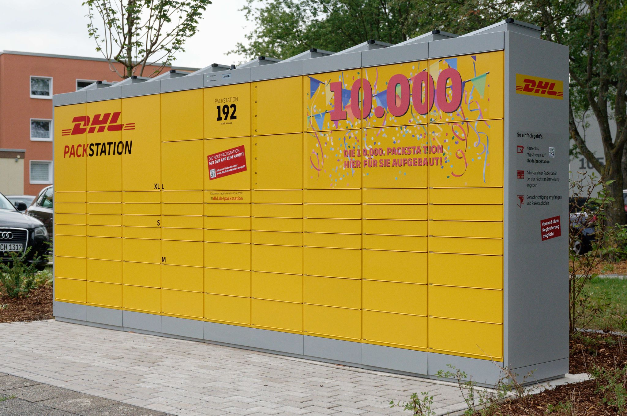 DHL setzt auf Abholautomaten: 10.000. Packstation in Betrieb