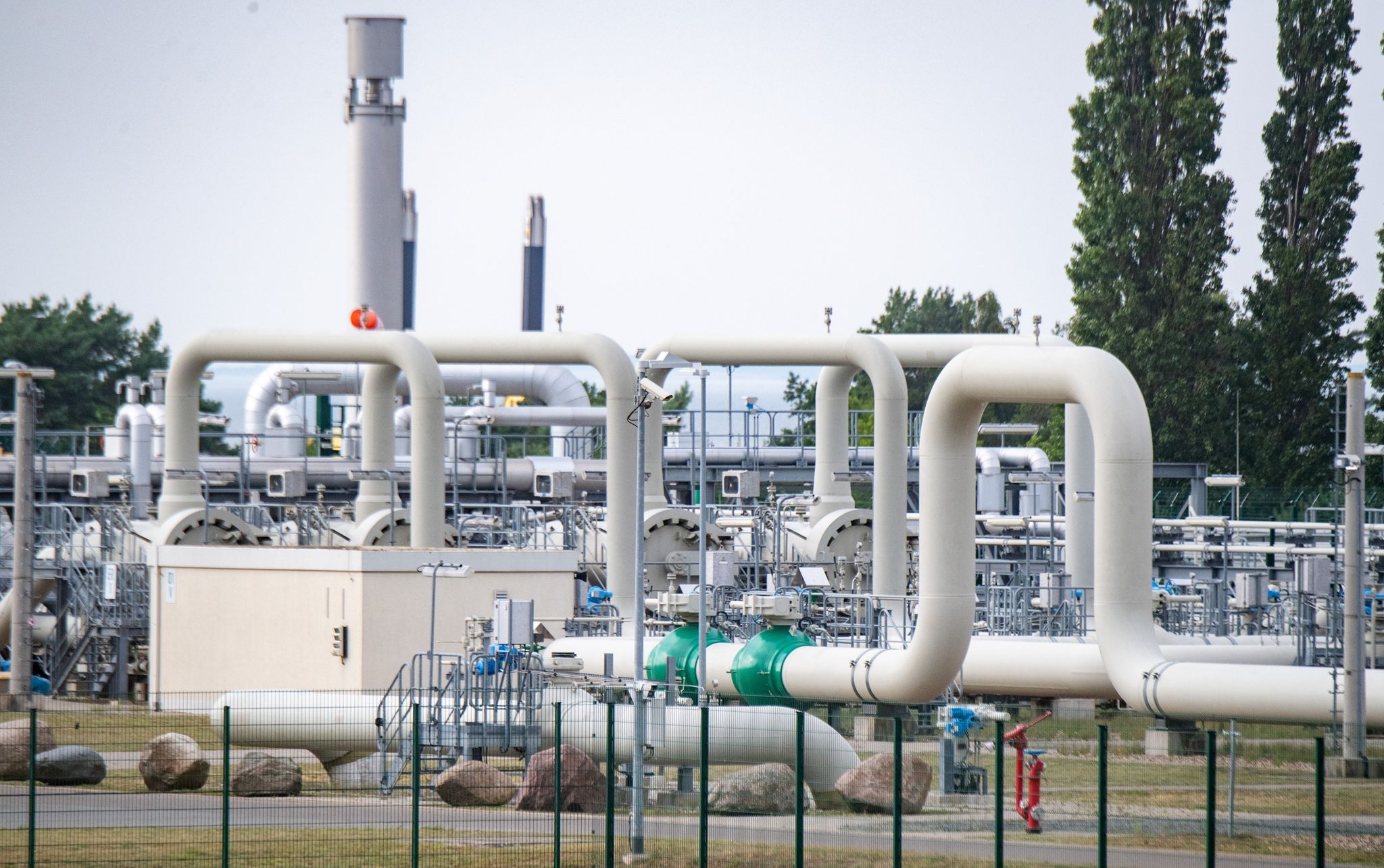 Gasfluss über Pipeline Nord Stream 1 sinkt