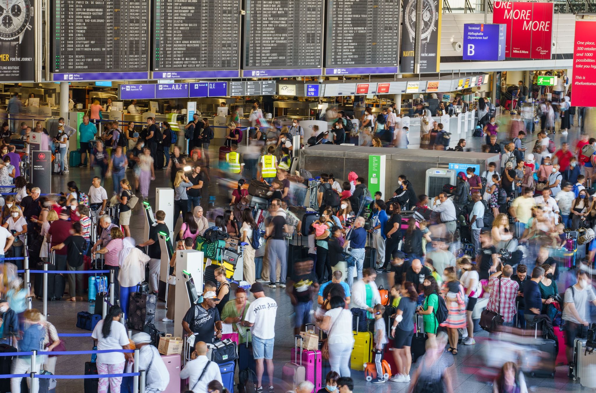 Flughafen-Chaos: Hunderte Hilfskräfte kommen aus dem Ausland