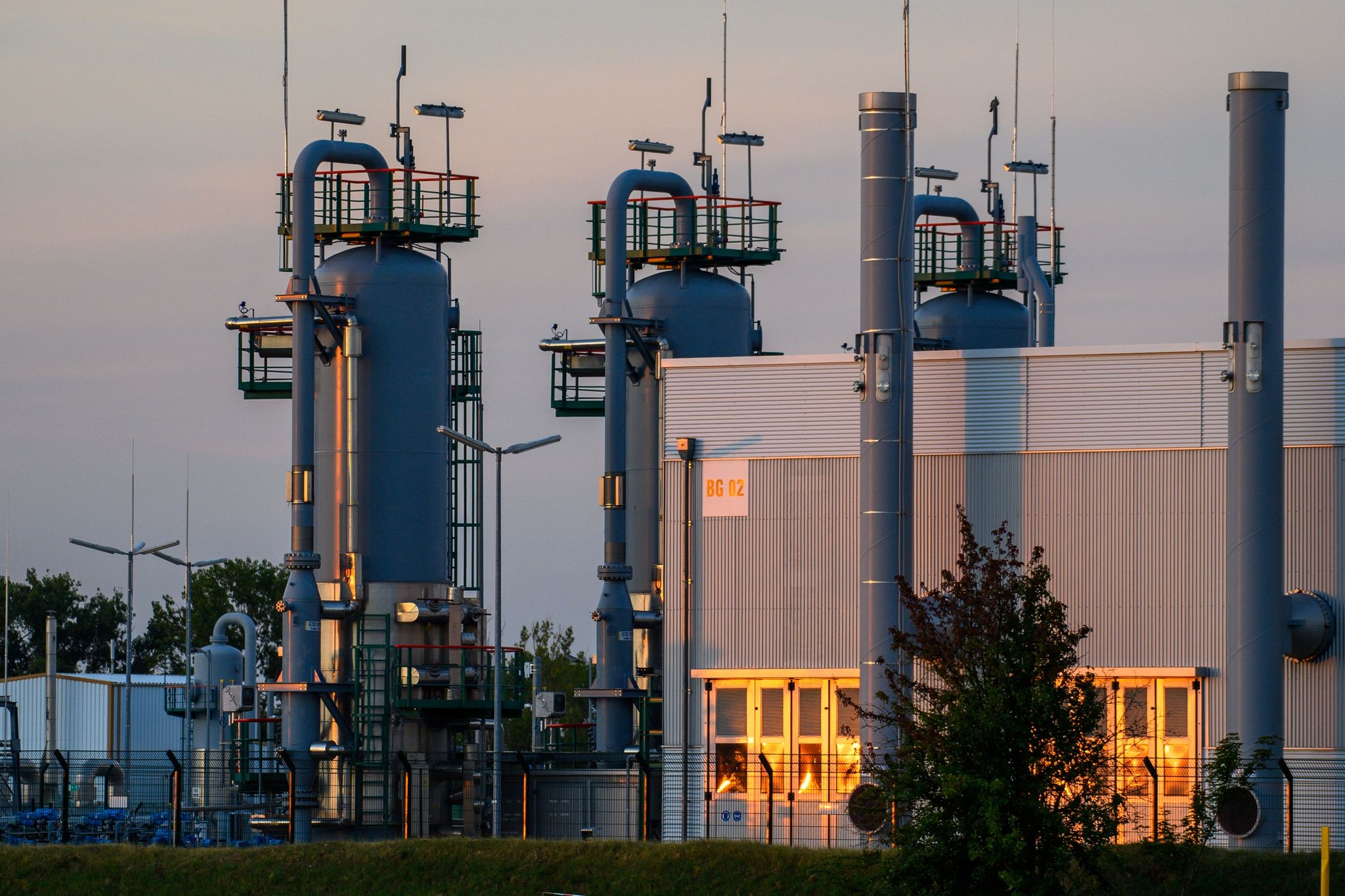 Gasspeicher zu rund 82 Prozent voll
