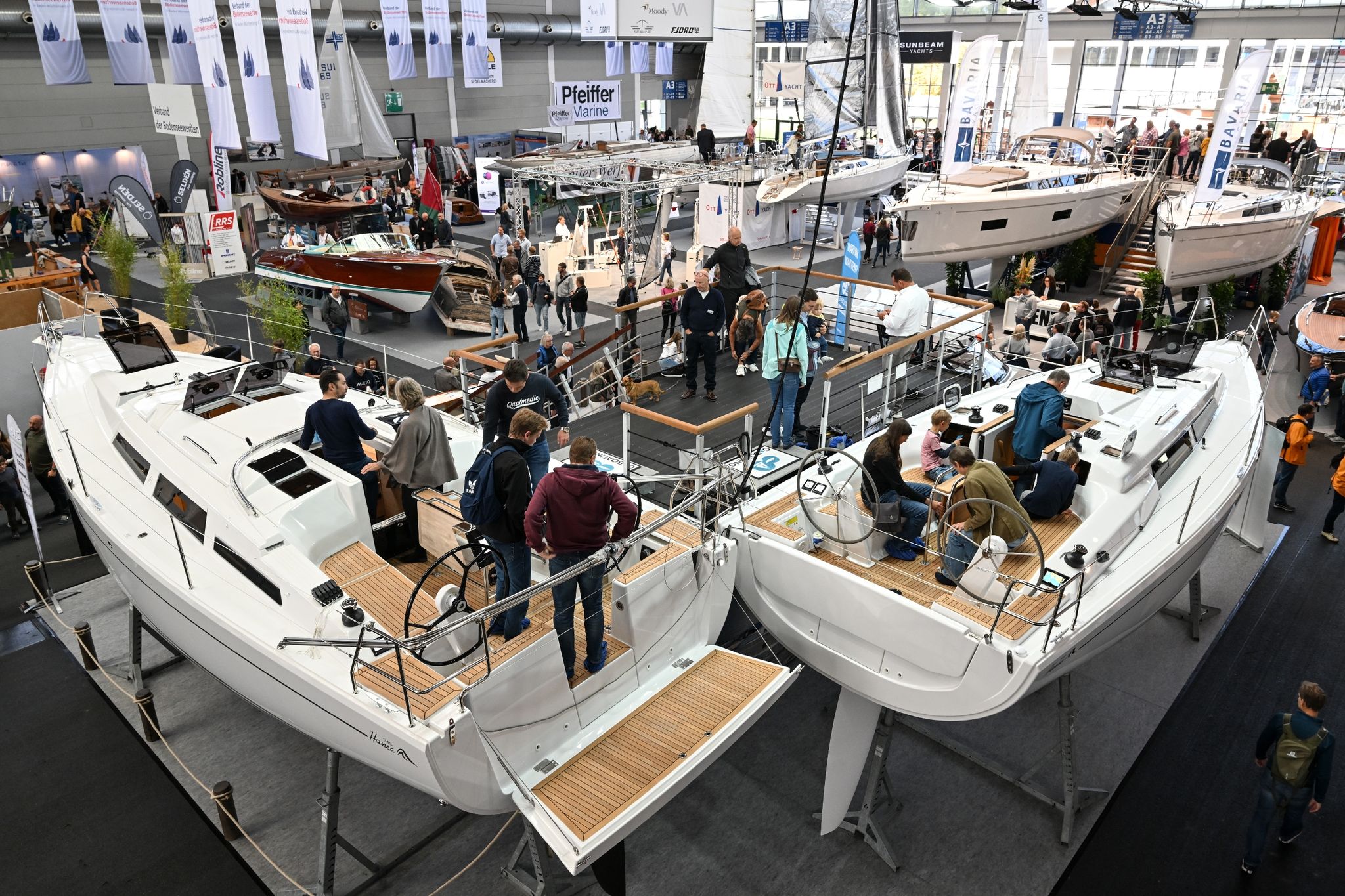 Solar-Segel und Elektroboote – Messe Interboot gestartet