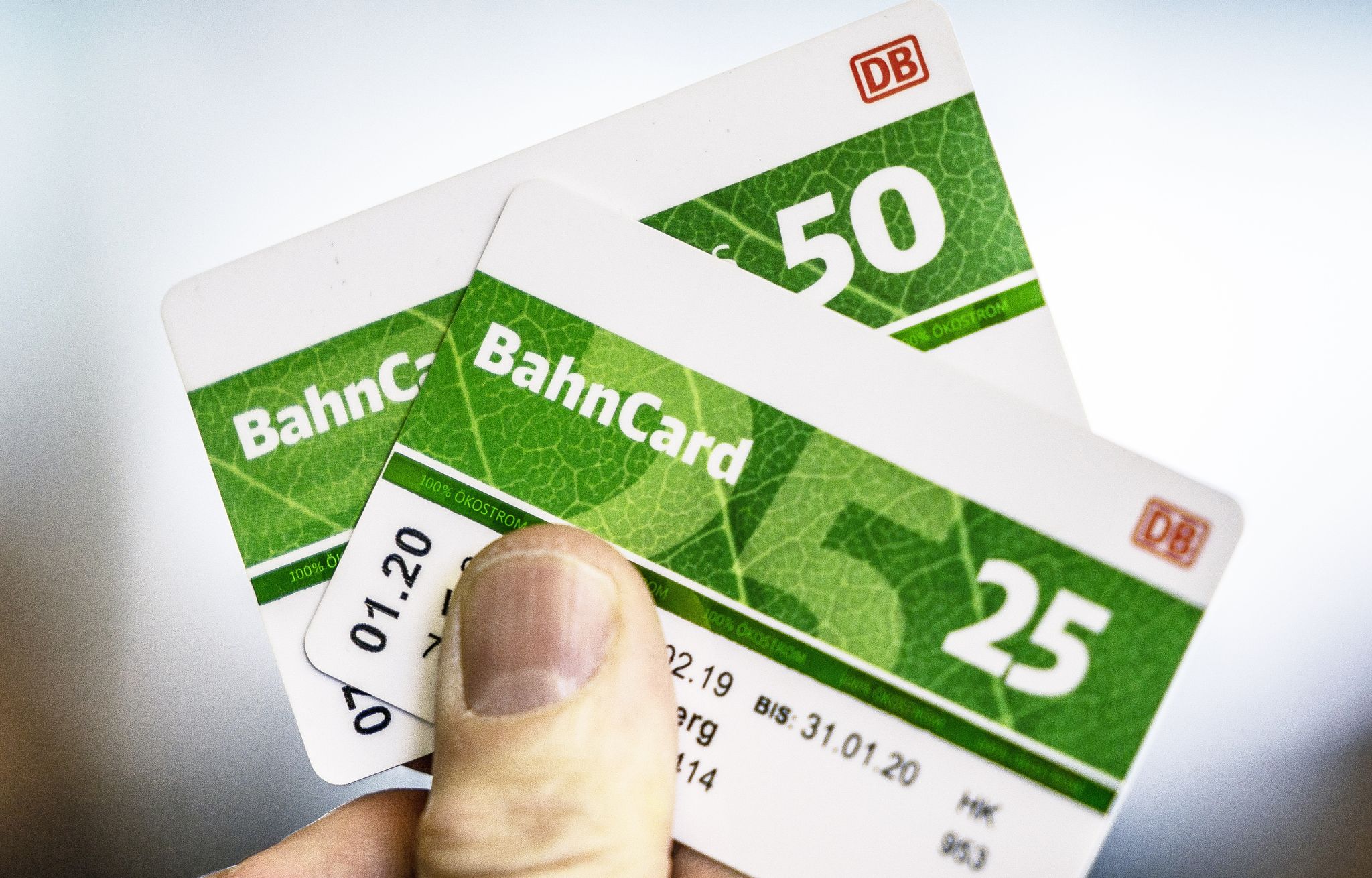 «Ein Jahr zum halben Preis» – Die Bahncard wird 30