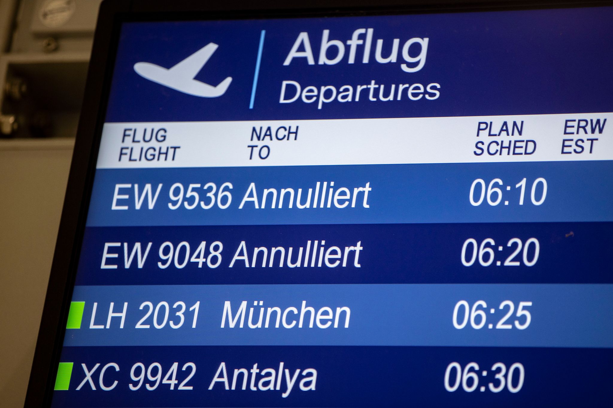 Pilotenstreik bremst Eurowings: Zahlreiche Flugausfälle