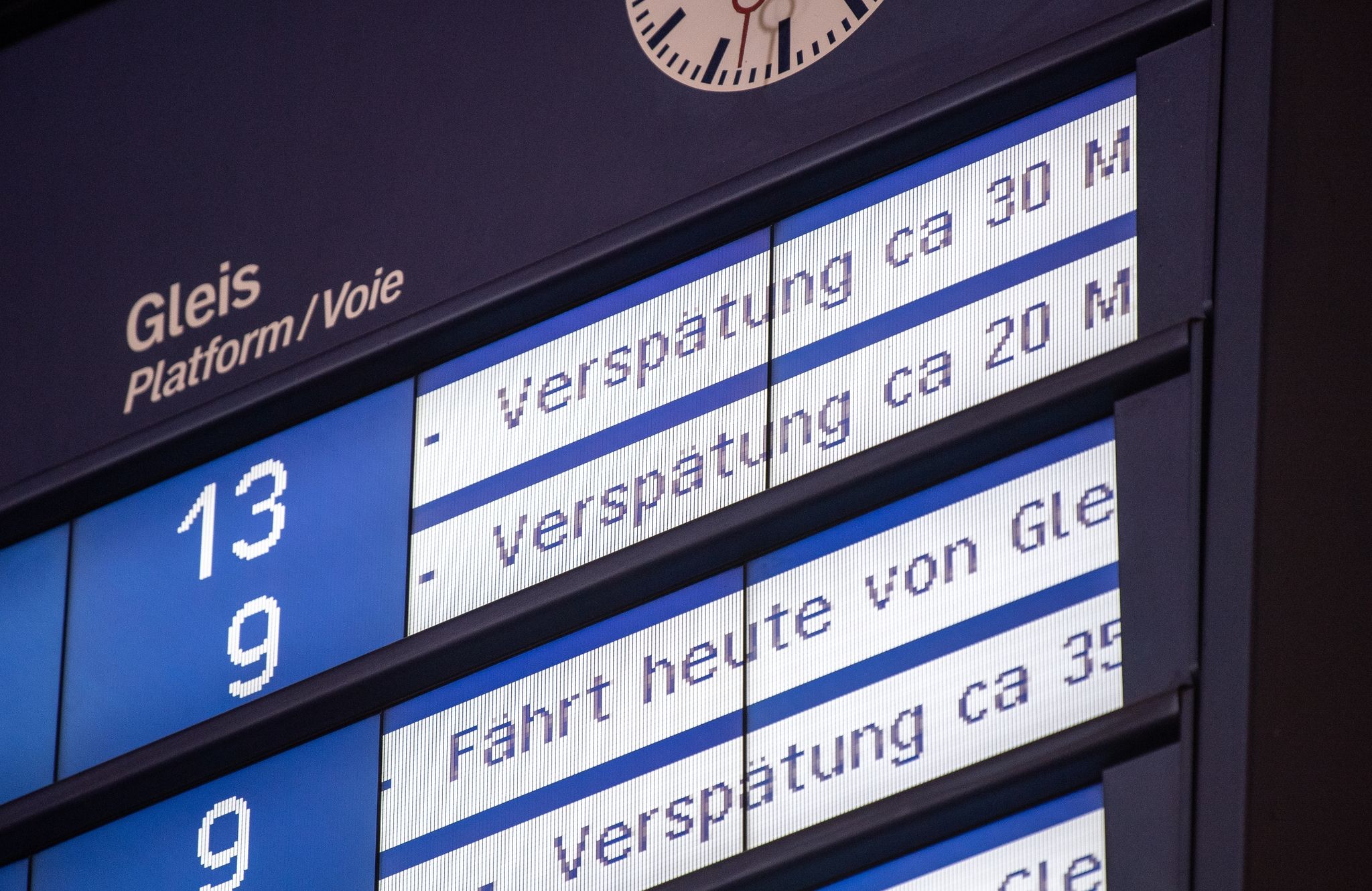 Züge im September pünktlicher unterwegs