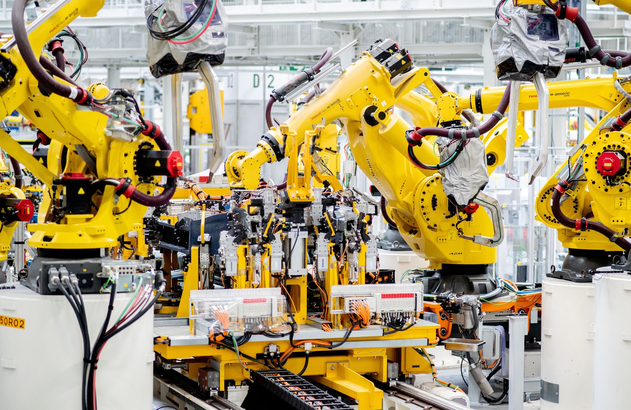 Absatzrekord: Mehr als eine halbe Million Industrieroboter