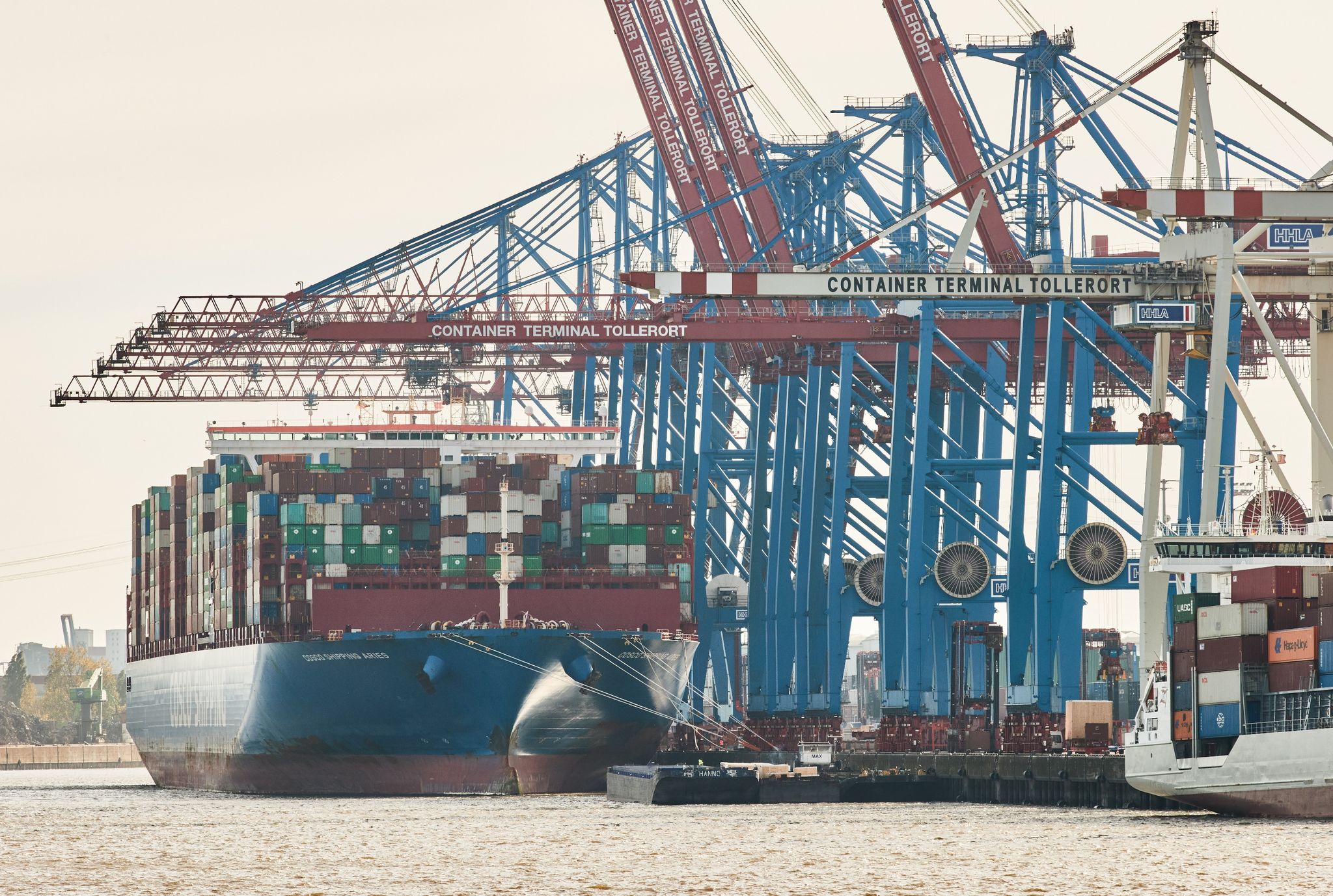 FDP und Grüne lehnen chinesischen Hafen-Einstieg ab
